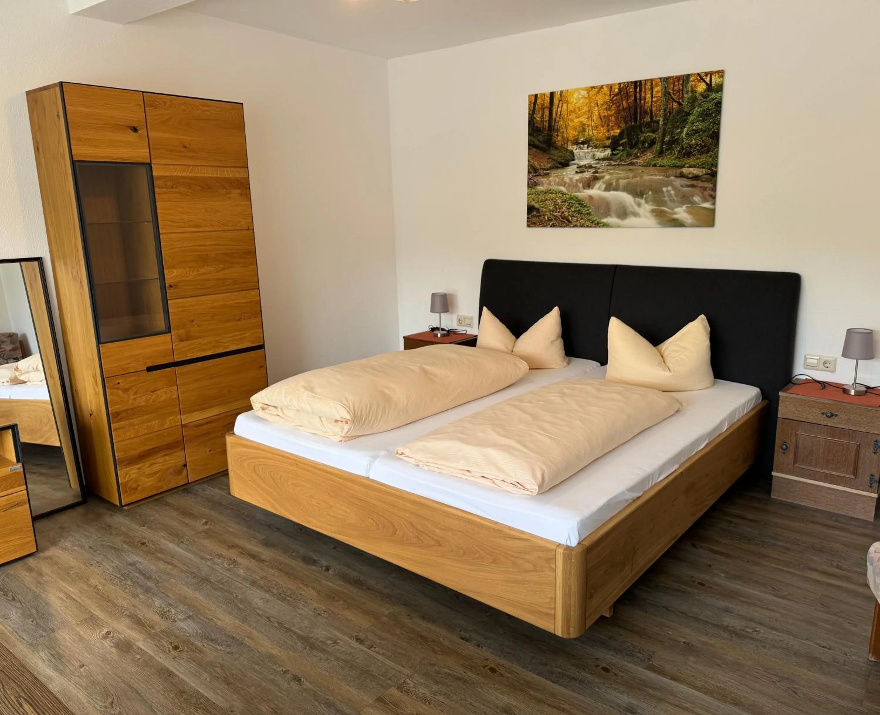 Bed in Landhotel Löwen