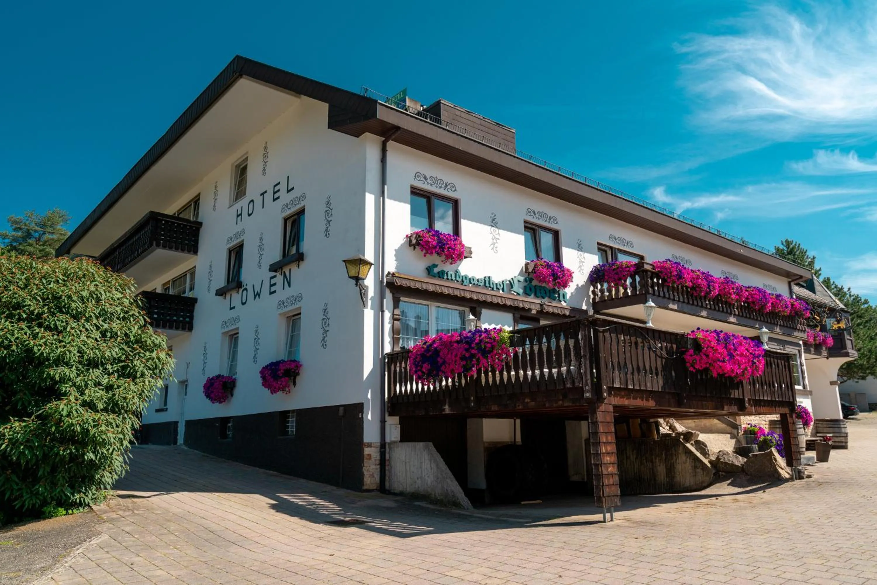 Property building in Landhotel Löwen