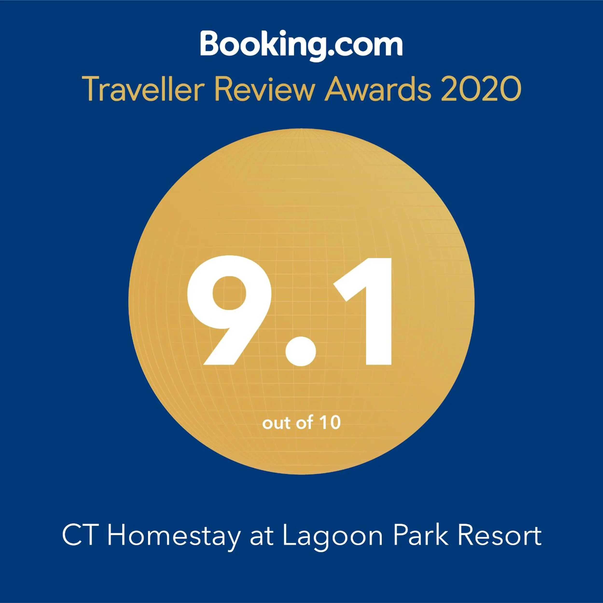 Certificate/Award in CT Homestay at Lagoon Park Resort