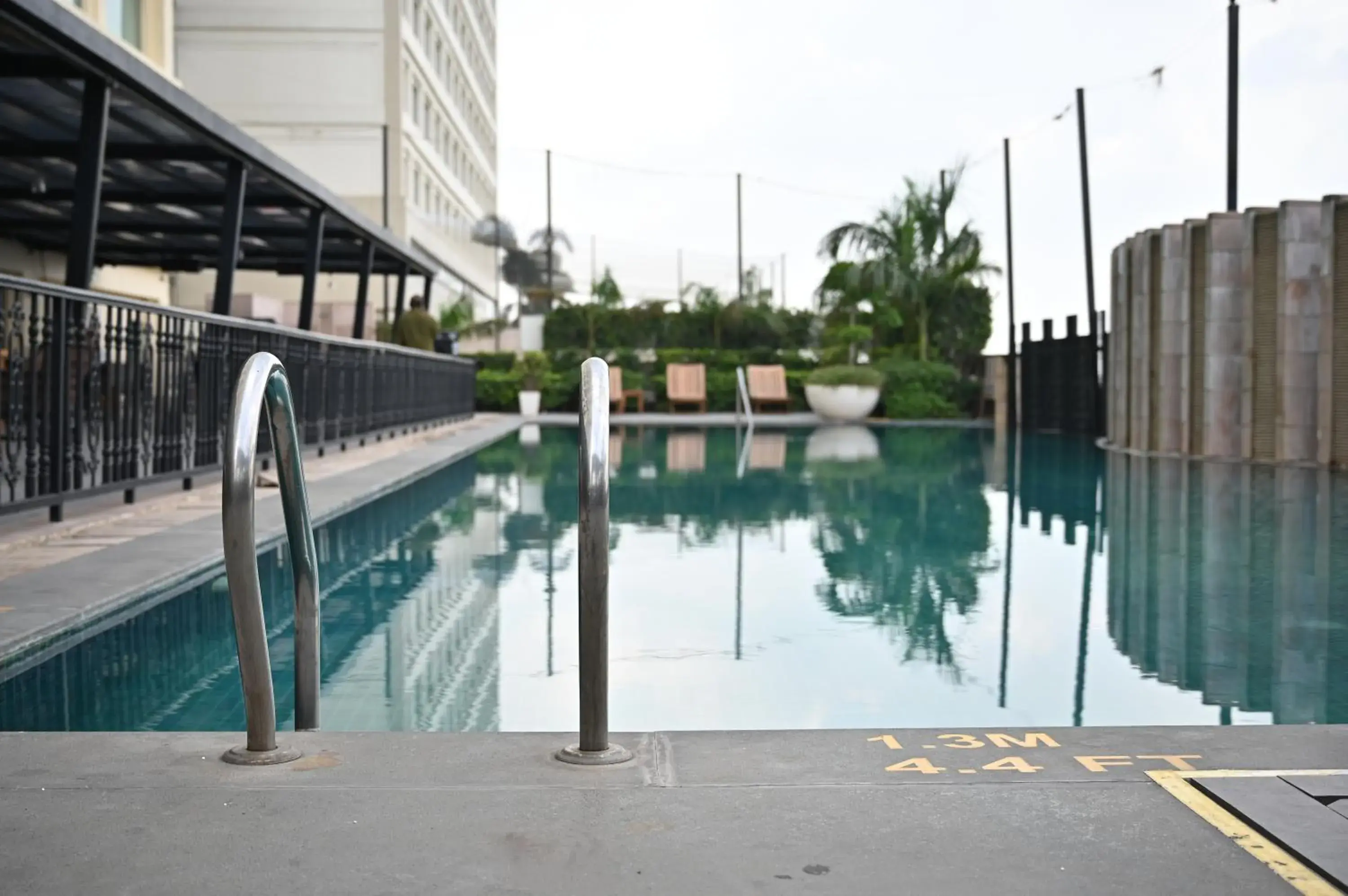 Swimming pool in Holiday Inn New Delhi Mayur Vihar Noida by IHG Swimming pool in Holiday Inn New Delhi Mayur Vihar Noida by IHG