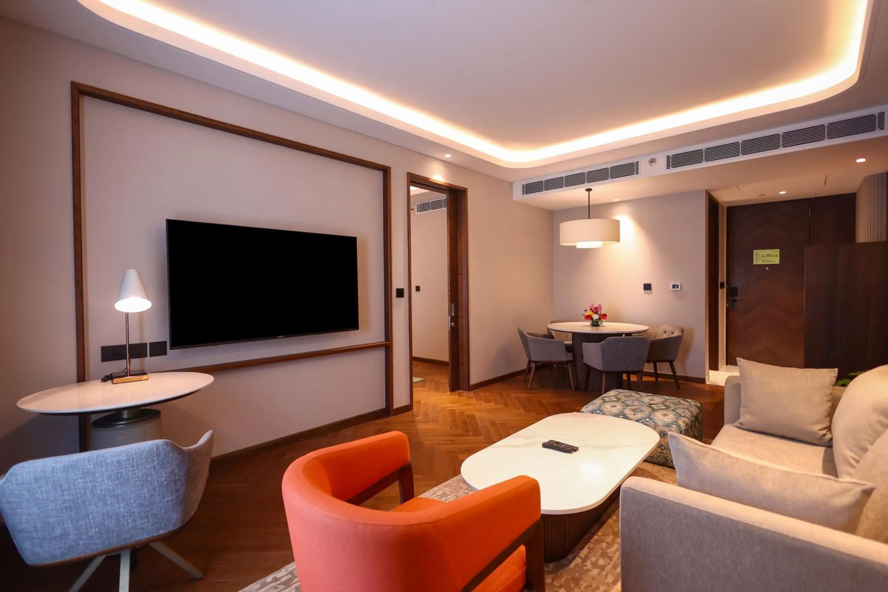 Living room in Holiday Inn New Delhi Mayur Vihar Noida by IHG