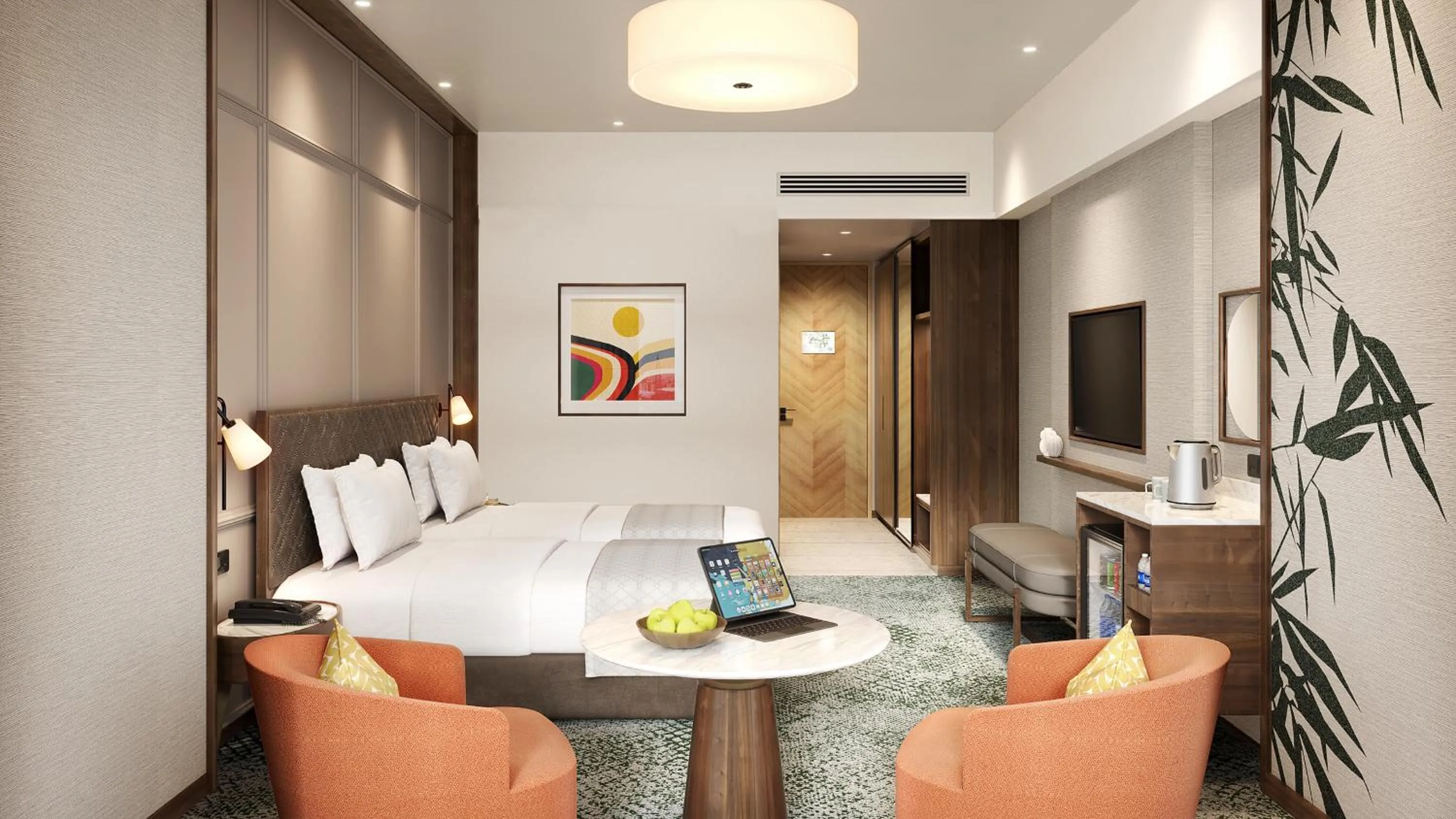 Bedroom, Bed in Holiday Inn New Delhi Mayur Vihar Noida by IHG