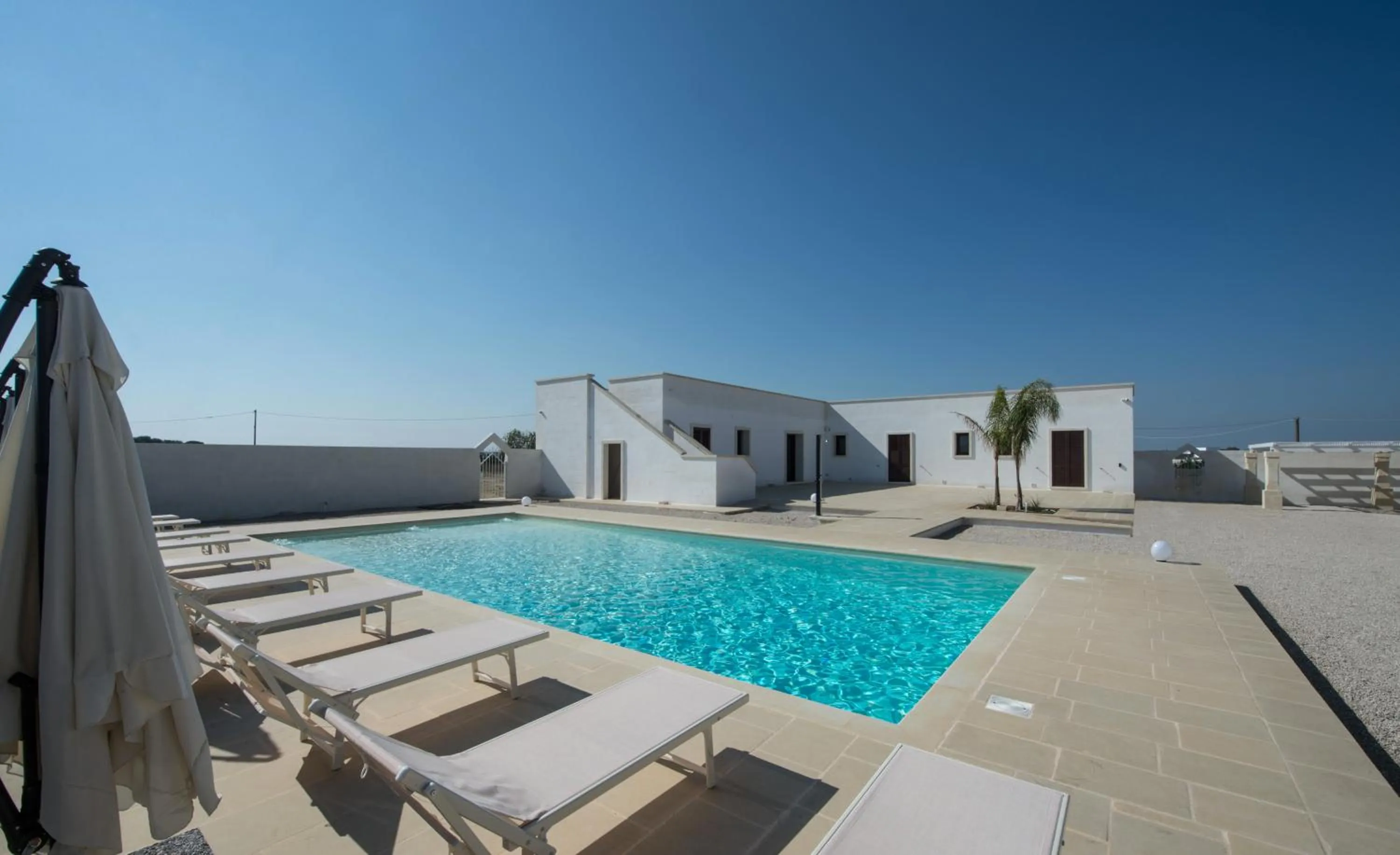 Swimming pool in Villa Lupia