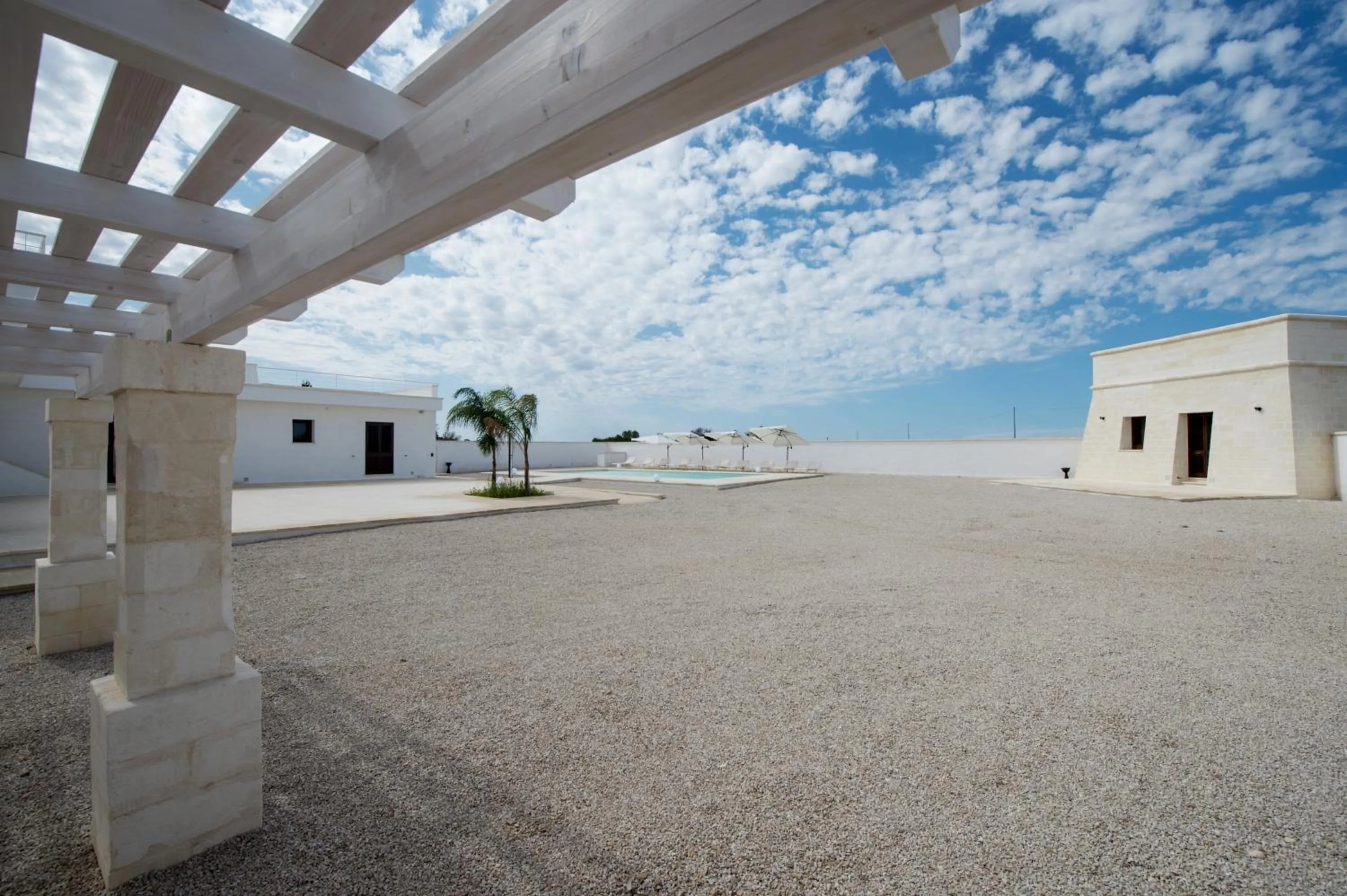 Garden view in Villa Lupia