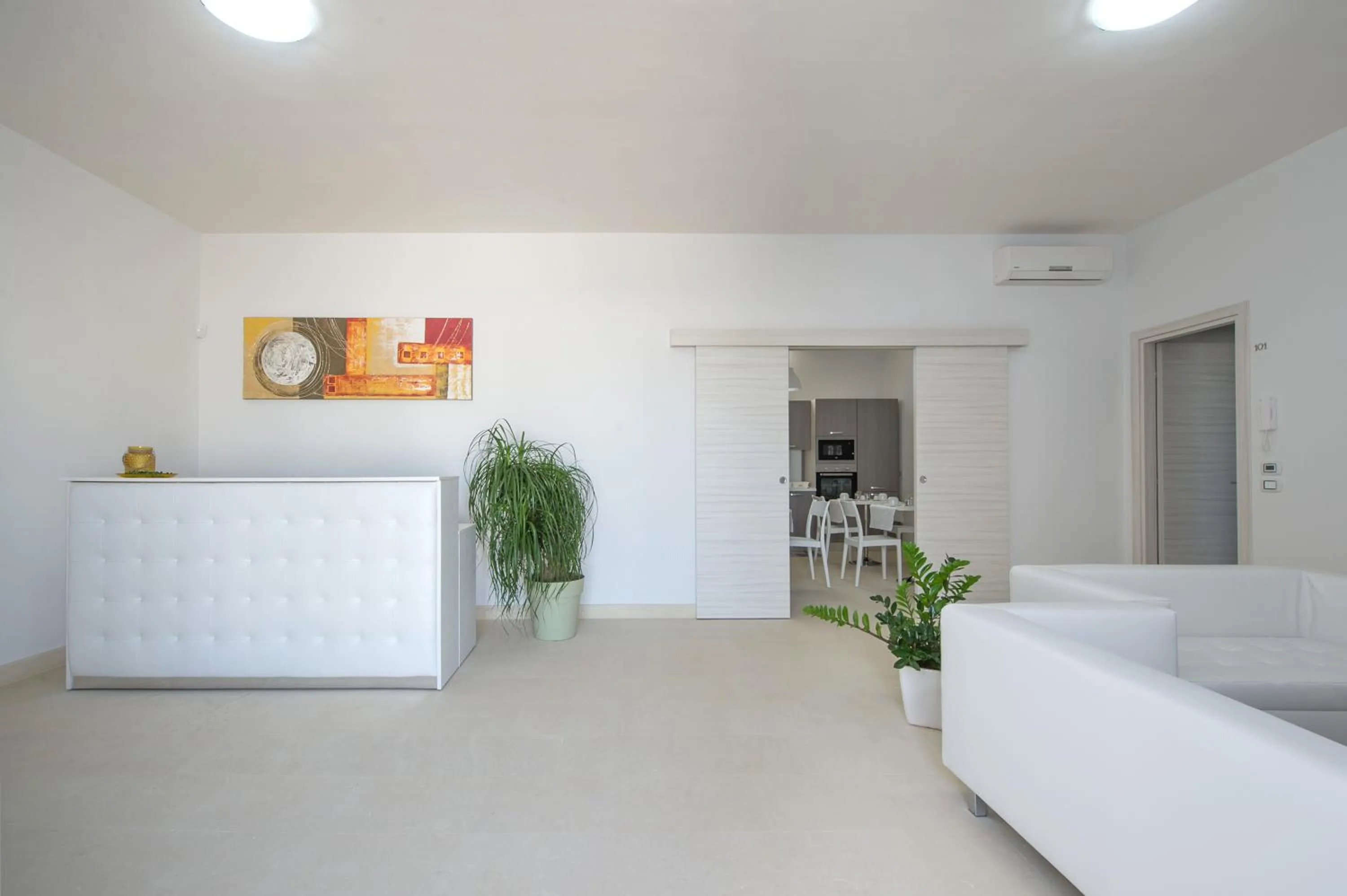 Lobby or reception in Villa Lupia