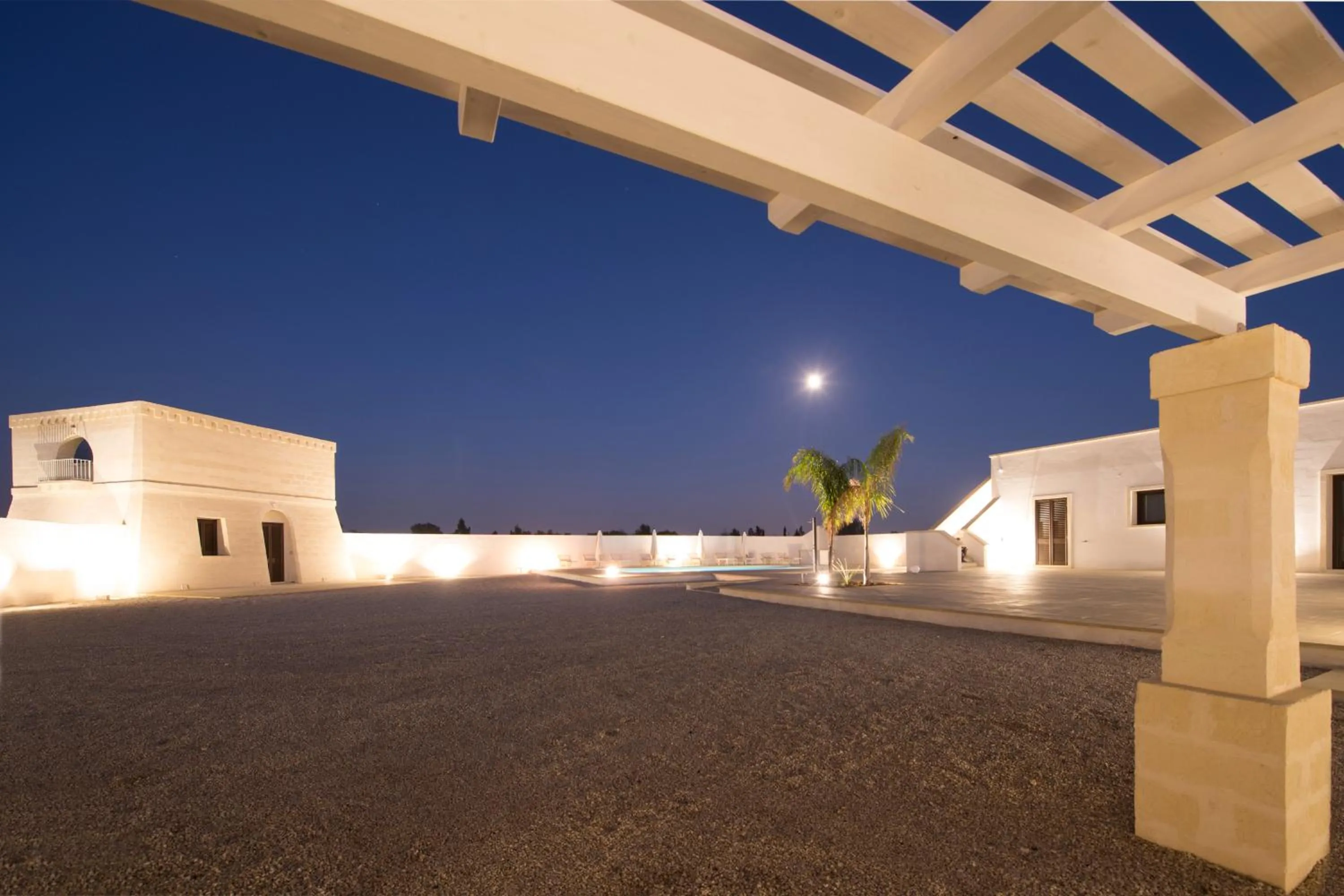 Bird's eye view in Villa Lupia