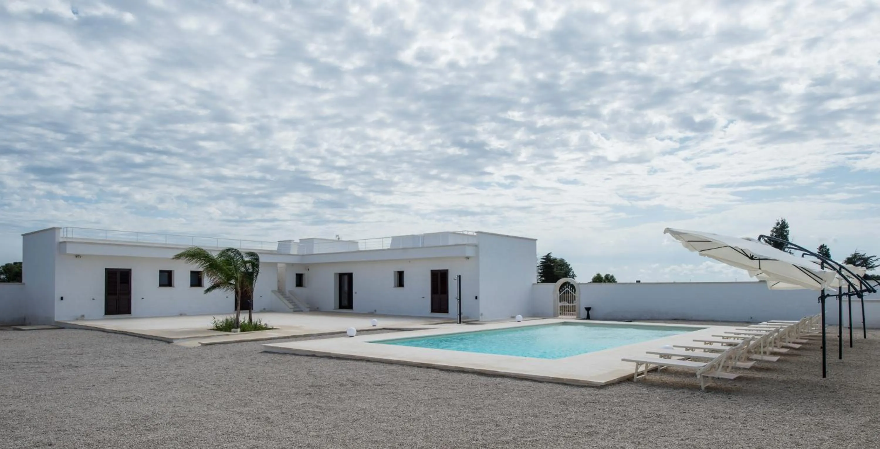 Garden view in Villa Lupia