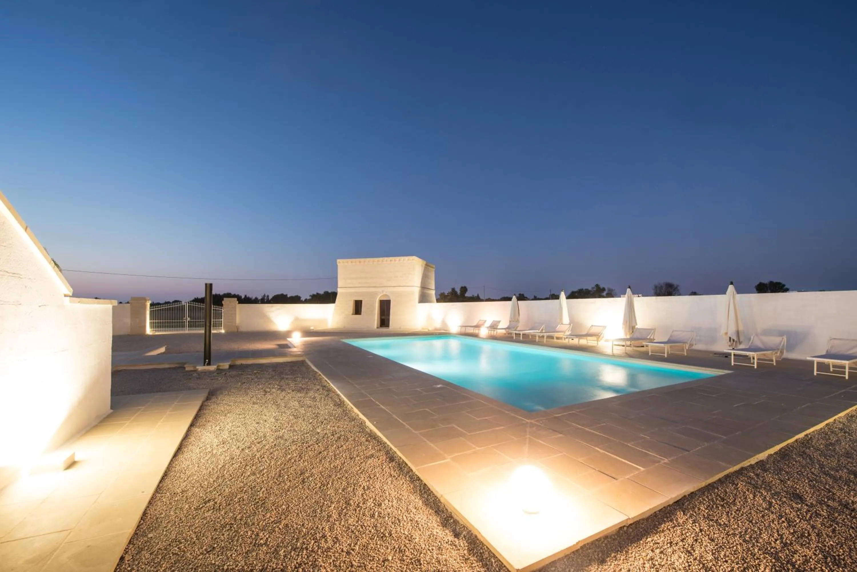 Swimming pool in Villa Lupia