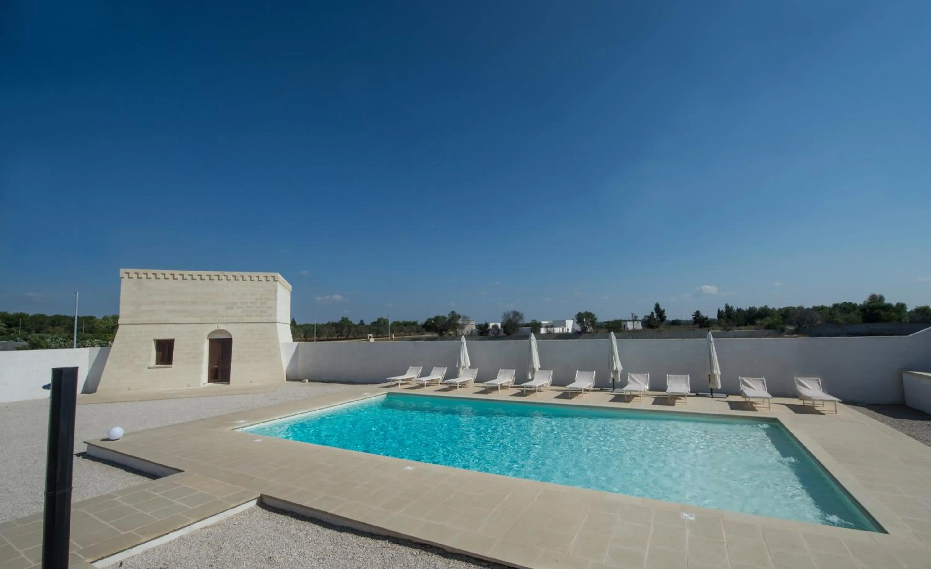 Swimming pool in Villa Lupia