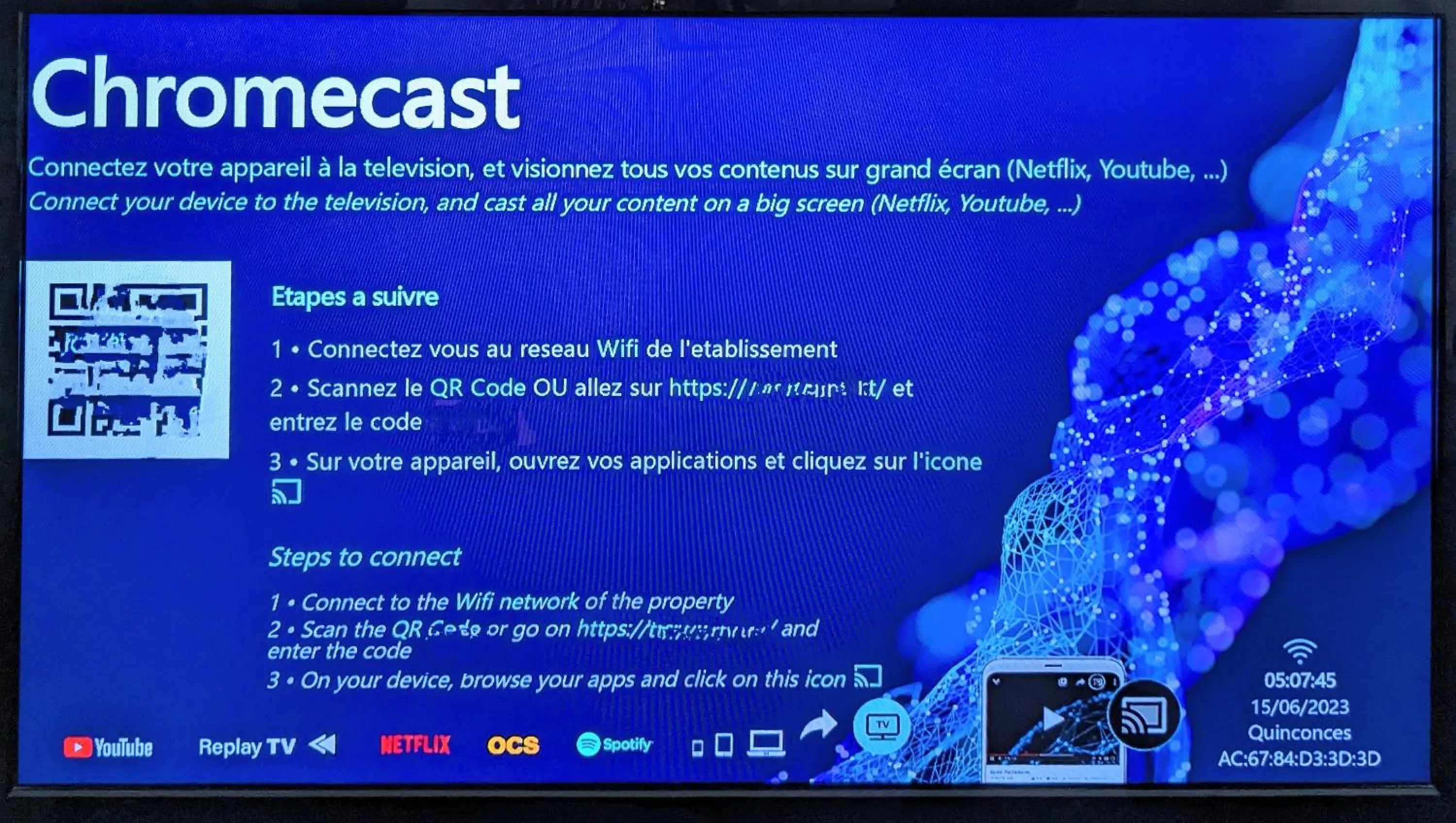 TV and multimedia in L'Apparthôtel Particulier Bordeaux