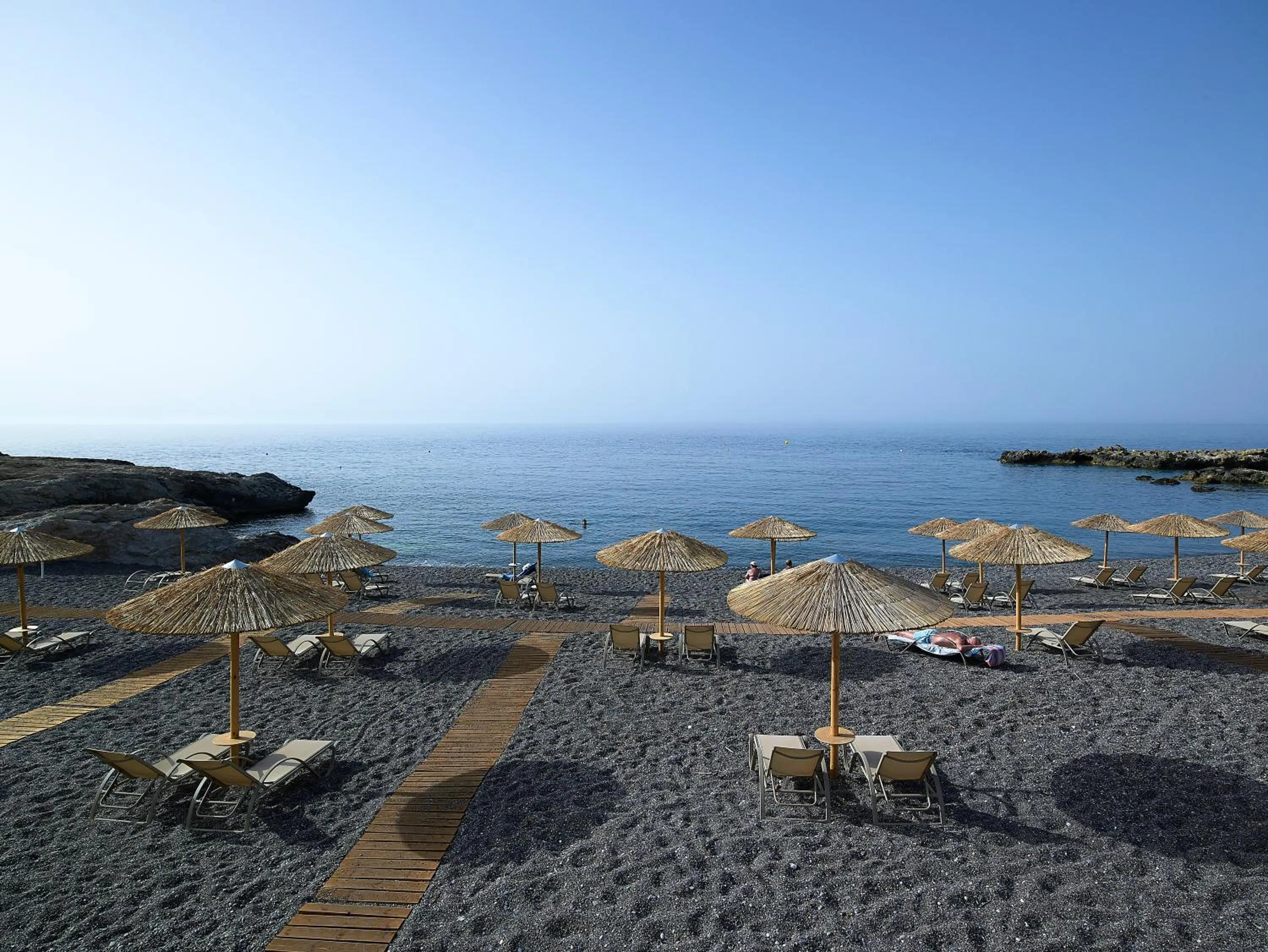 Beach in Kakkos Bay Hotel and Bungalows