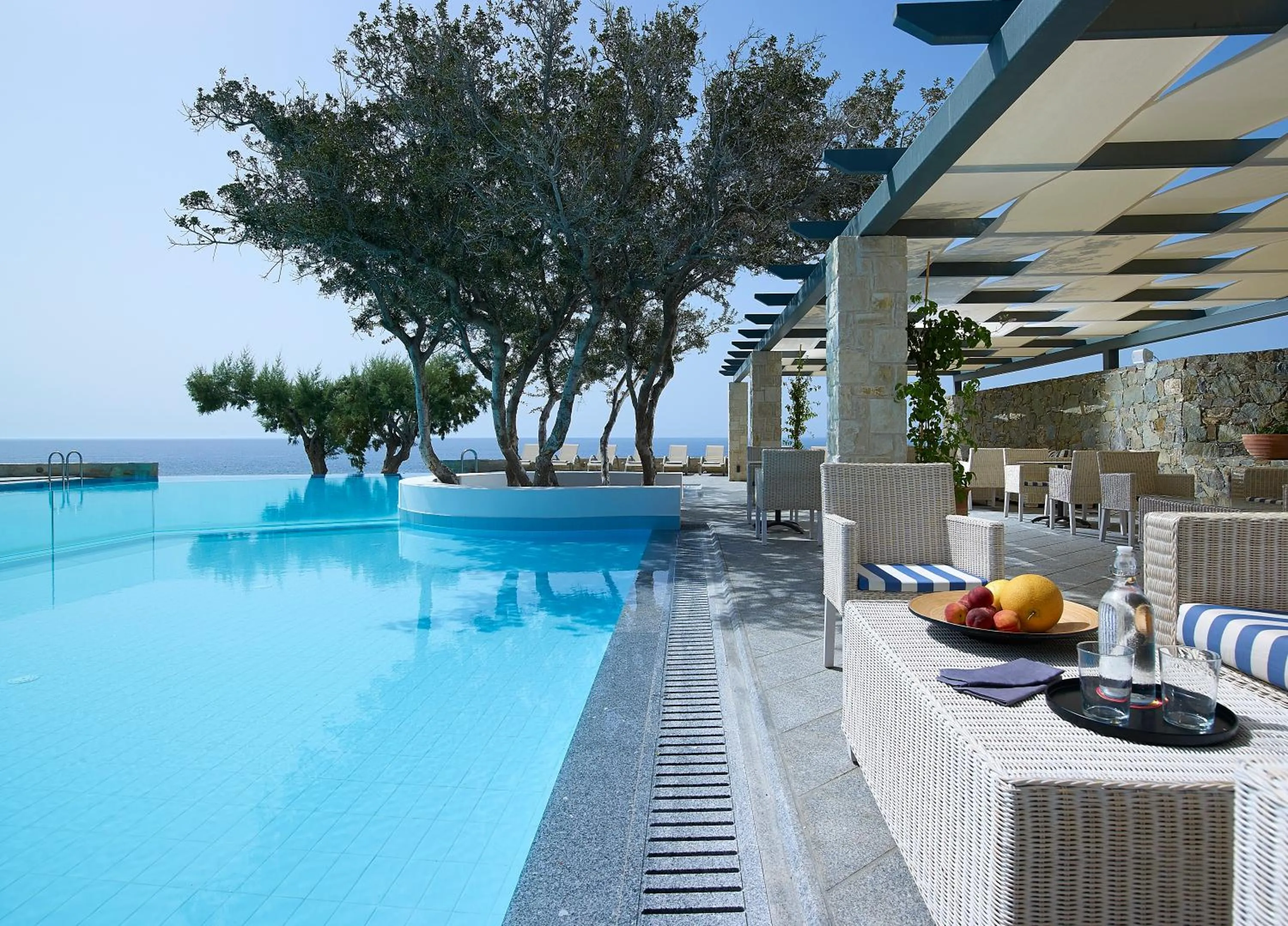 Swimming pool in Kakkos Bay Hotel and Bungalows