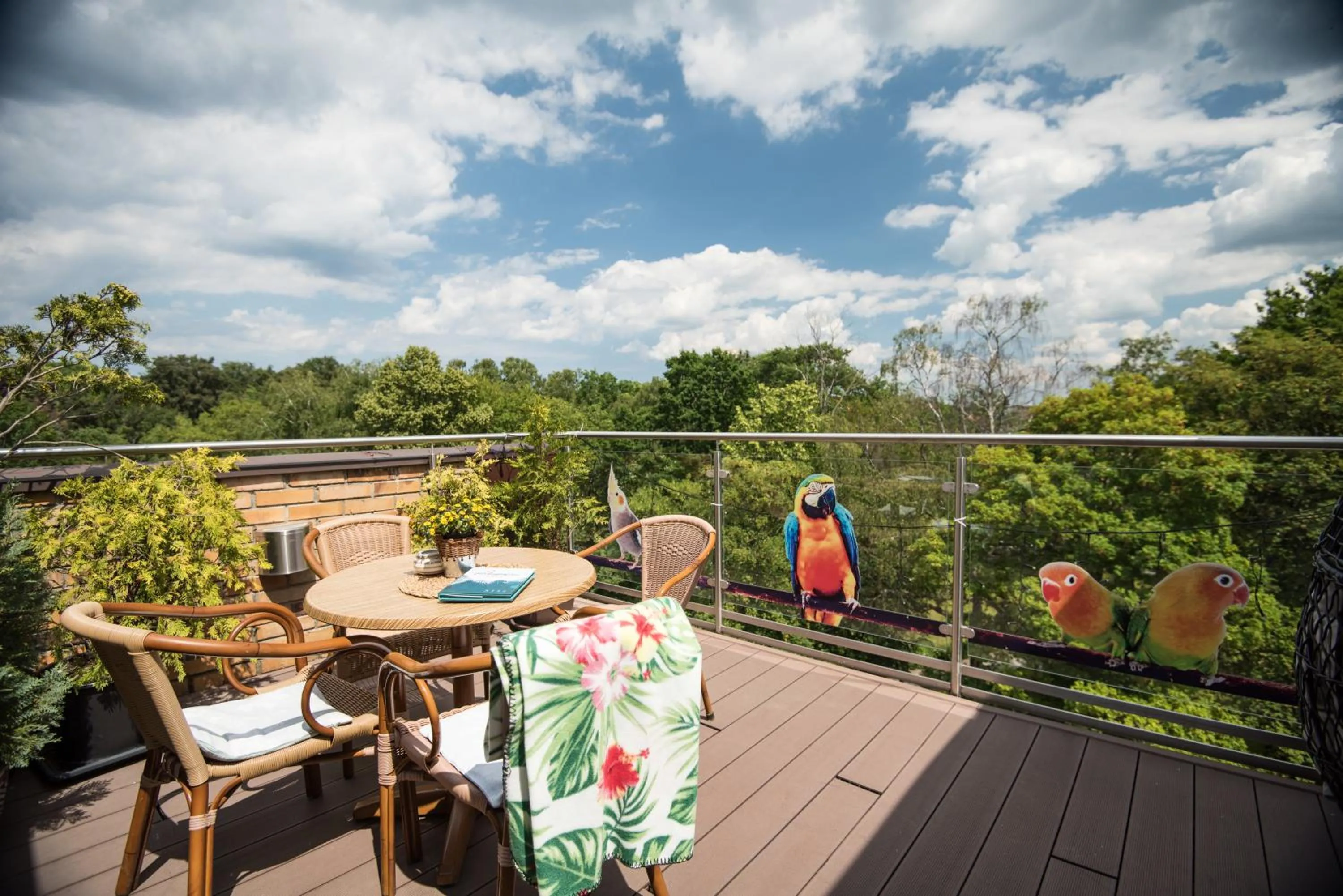 Patio in SeaPark Hotel Wellness & Spa
