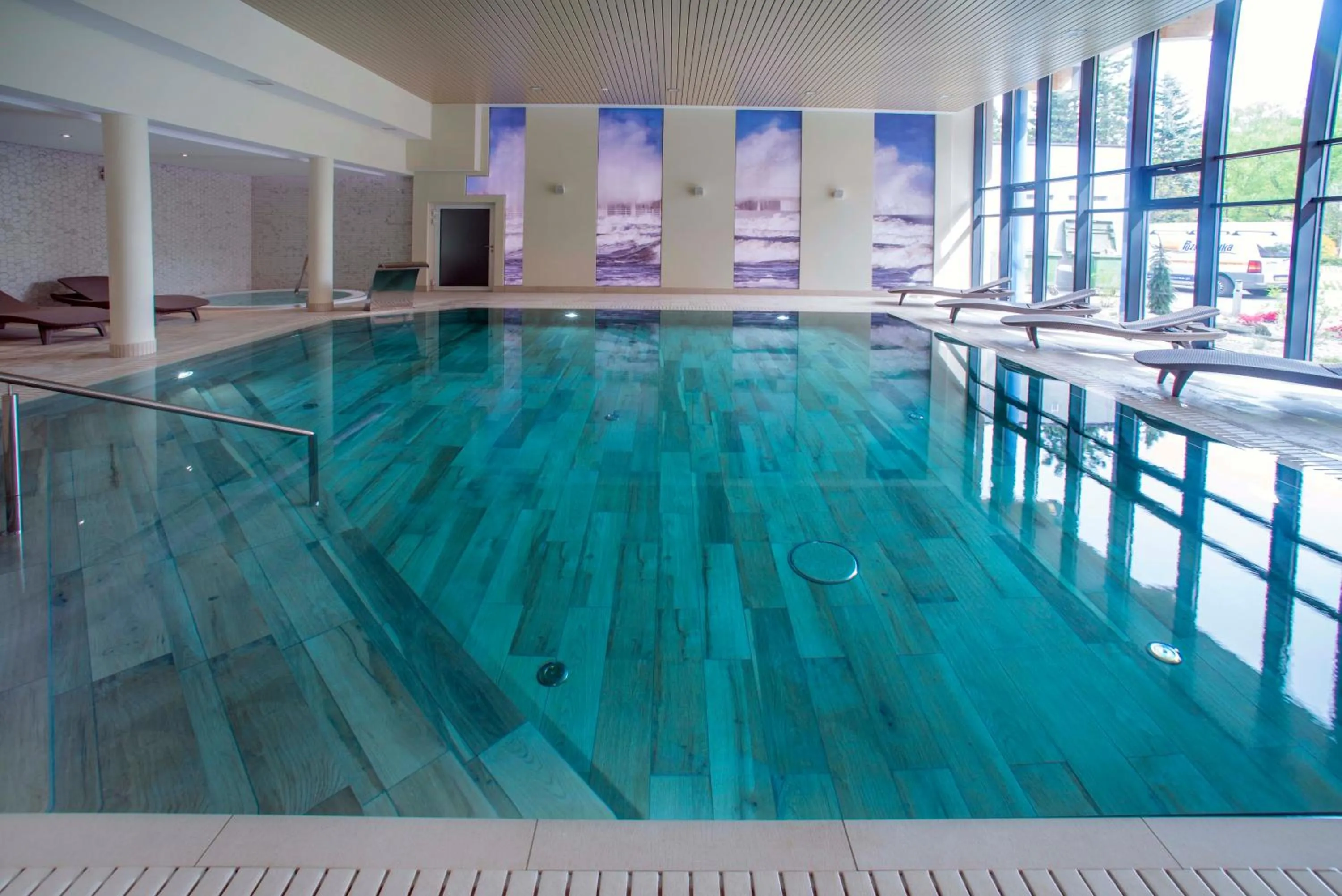 Swimming pool in SeaPark Hotel Wellness & Spa