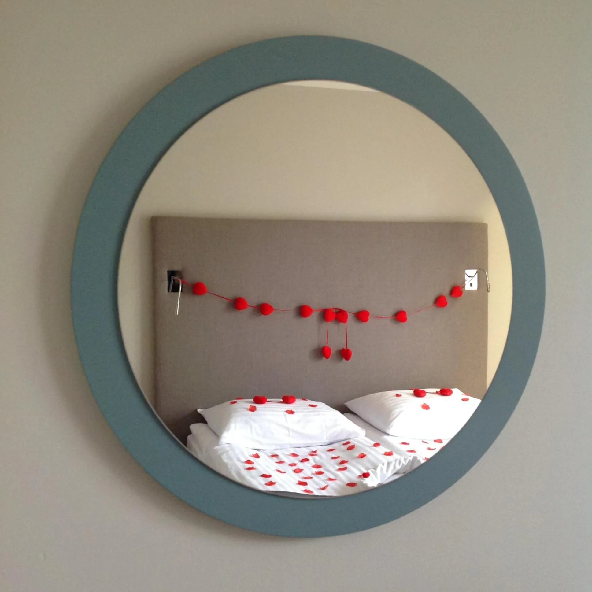 Bed in SeaPark Hotel Wellness & Spa