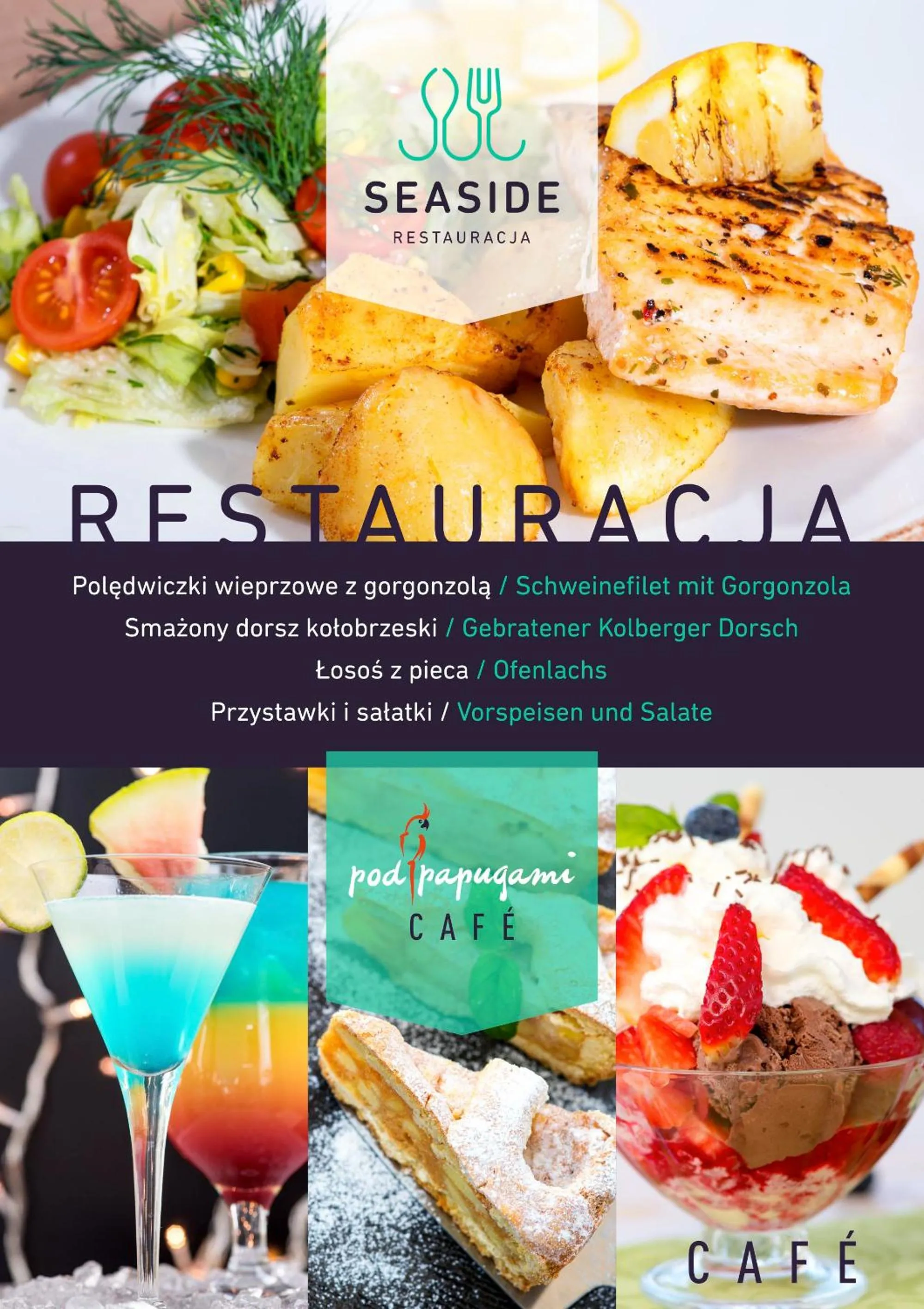 Restaurant/places to eat in SeaPark Hotel Wellness & Spa