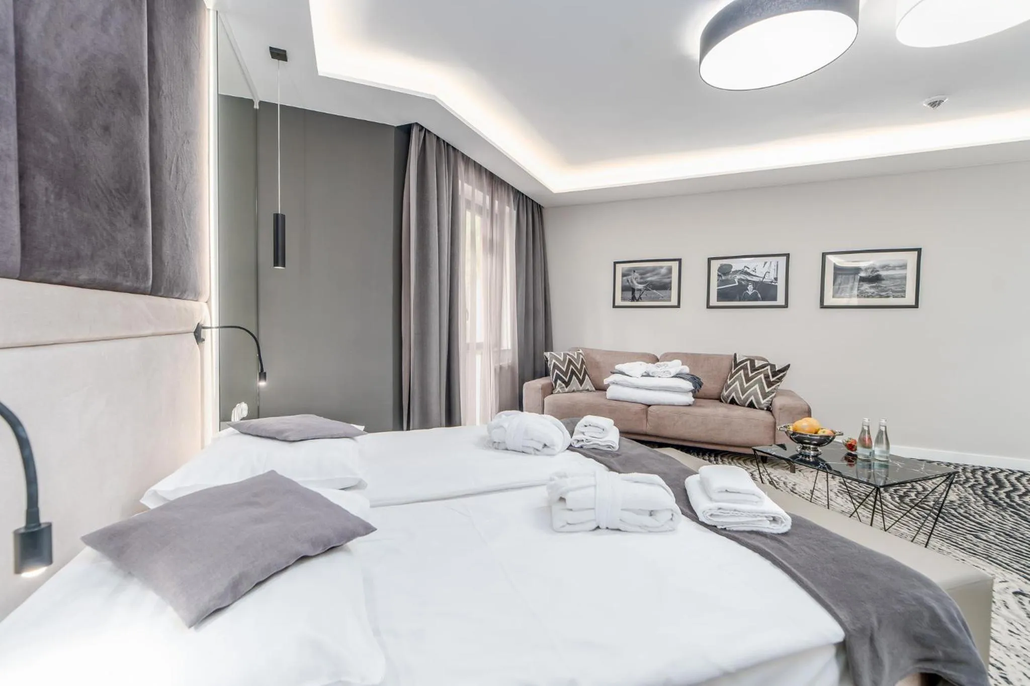 Photo of the whole room, Bed in SeaPark Hotel Wellness & Spa