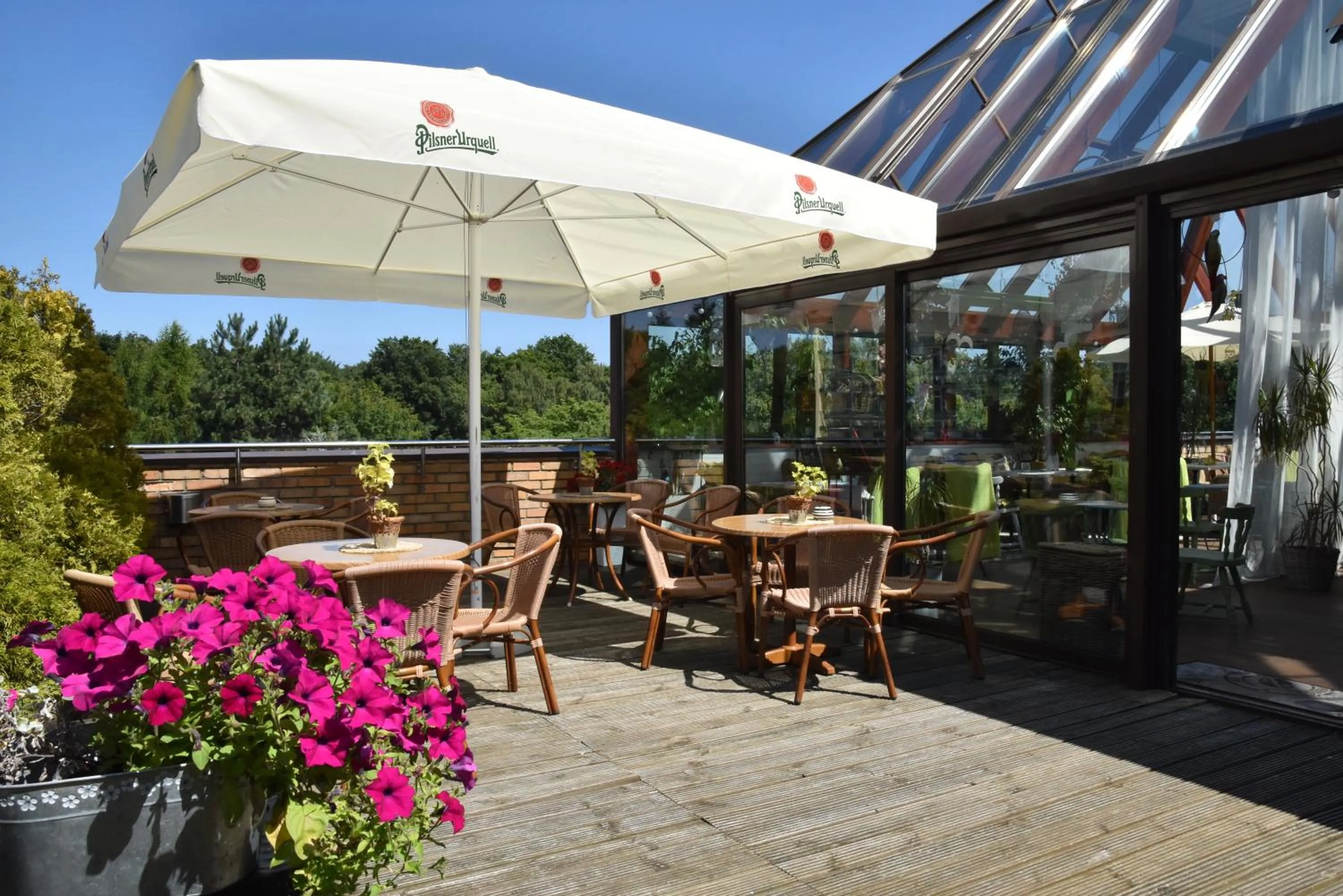 Balcony/Terrace in SeaPark Hotel Wellness & Spa