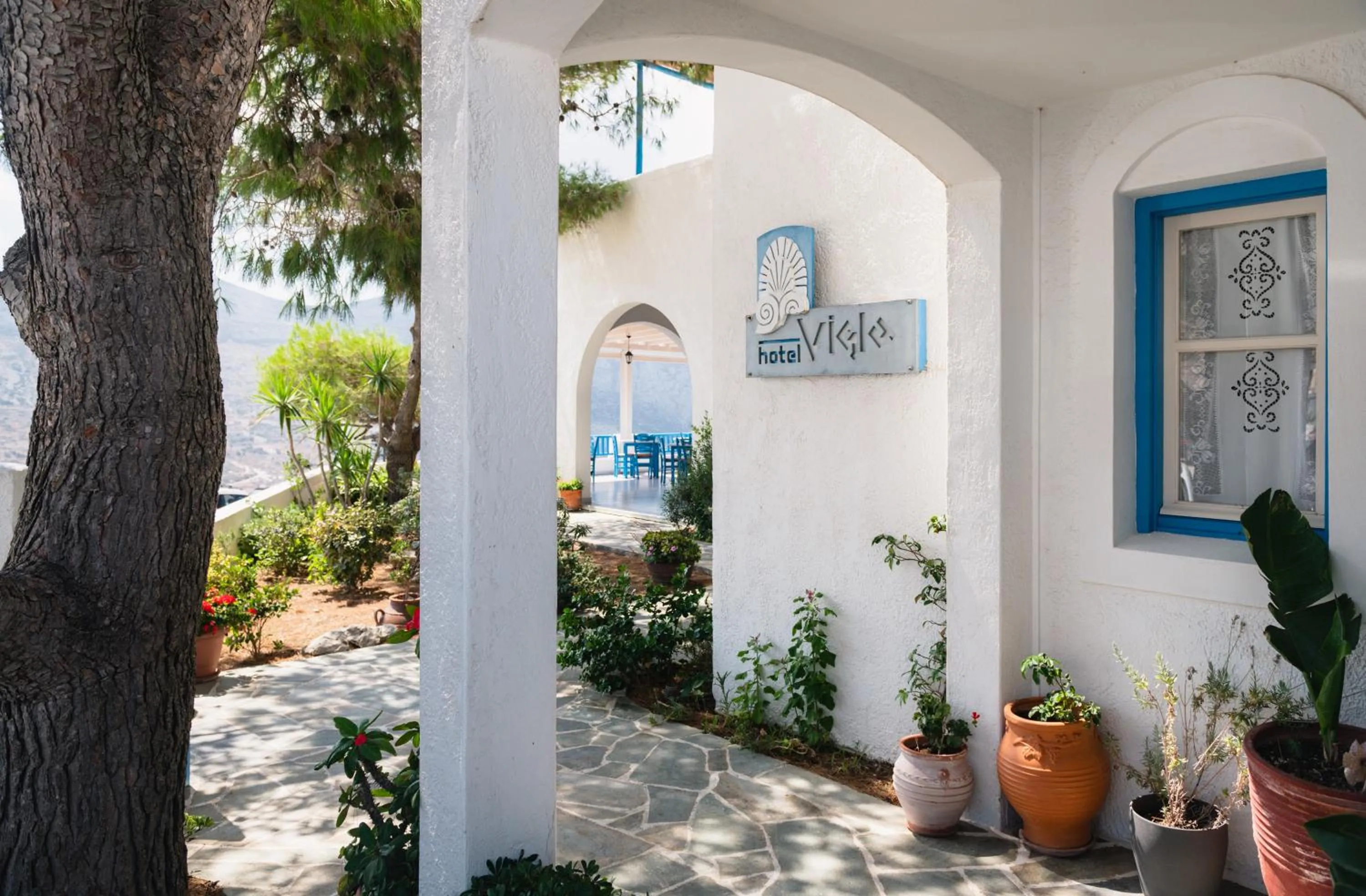 Property building in Vigla Hotel