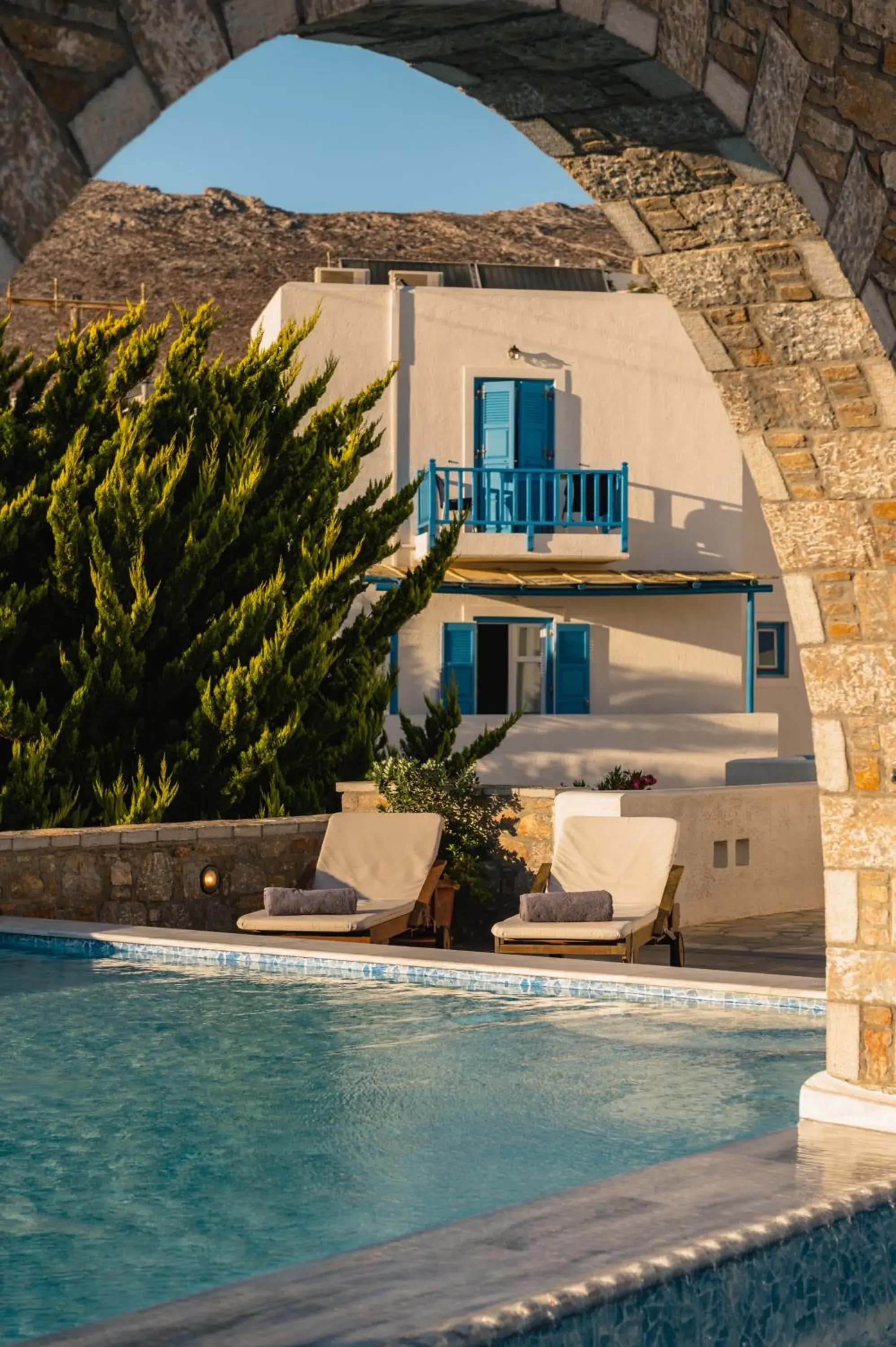 Property building in Vigla Hotel Property building in Vigla Hotel