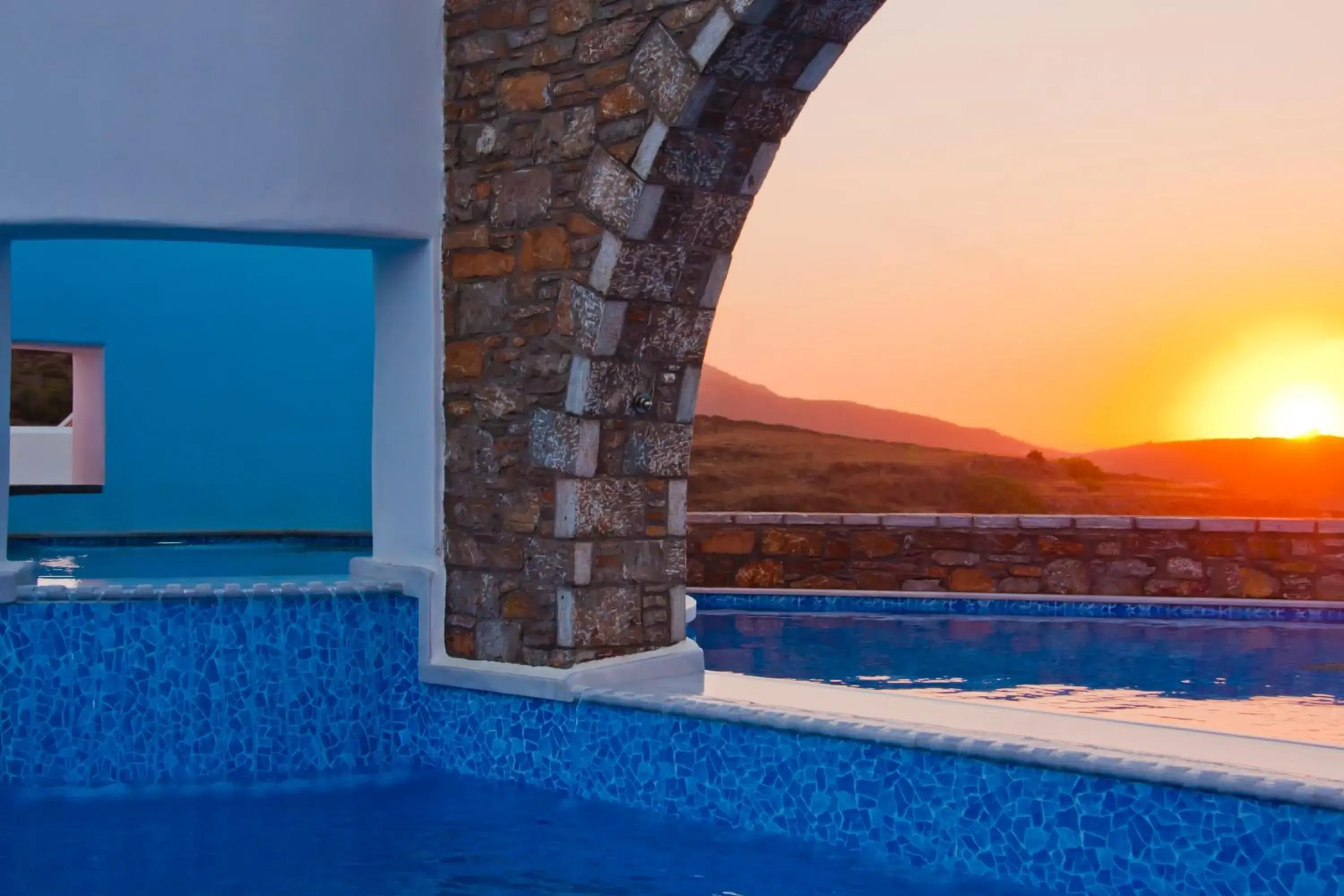 Mountain view in Vigla Hotel Mountain view in Vigla Hotel