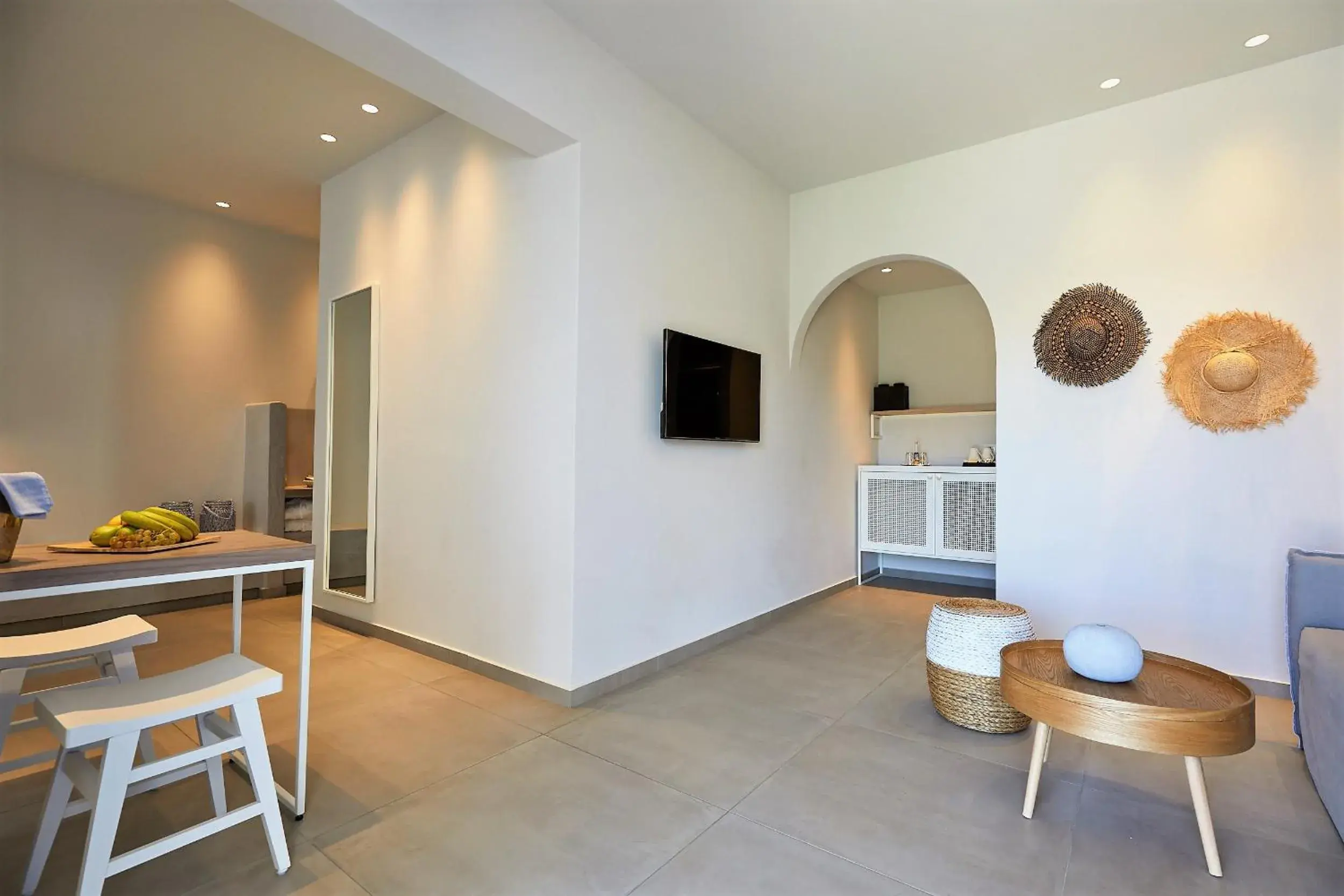 Living room in Vigla Hotel Living room in Vigla Hotel