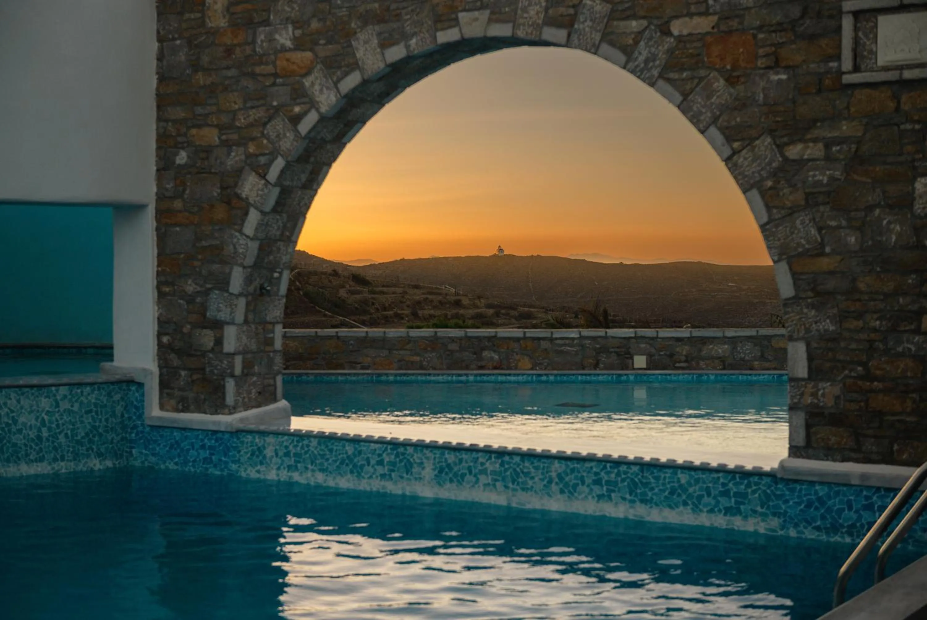 Natural landscape in Vigla Hotel