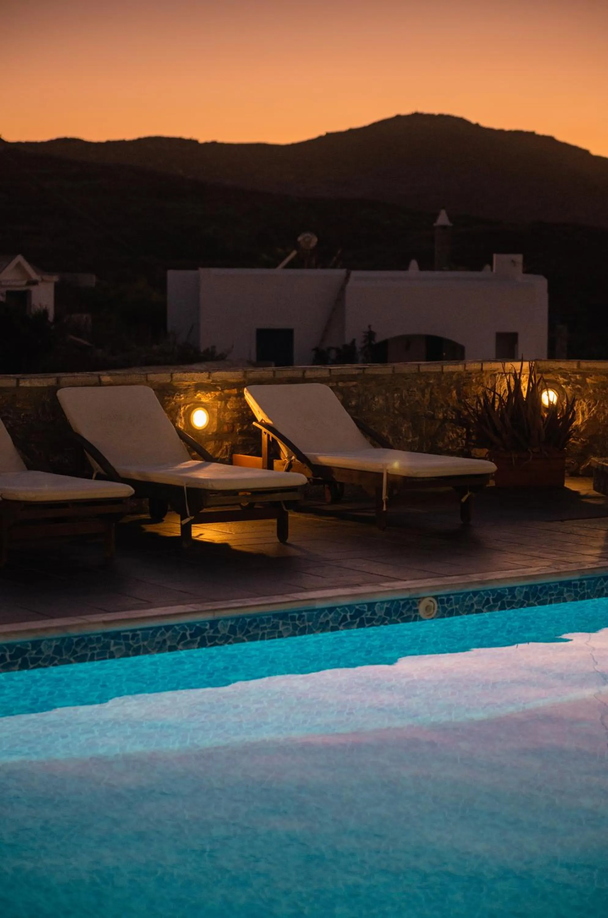 Natural landscape in Vigla Hotel