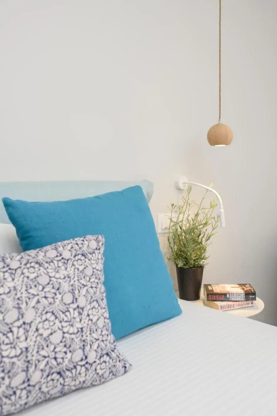 Bed in Vigla Hotel Bed in Vigla Hotel