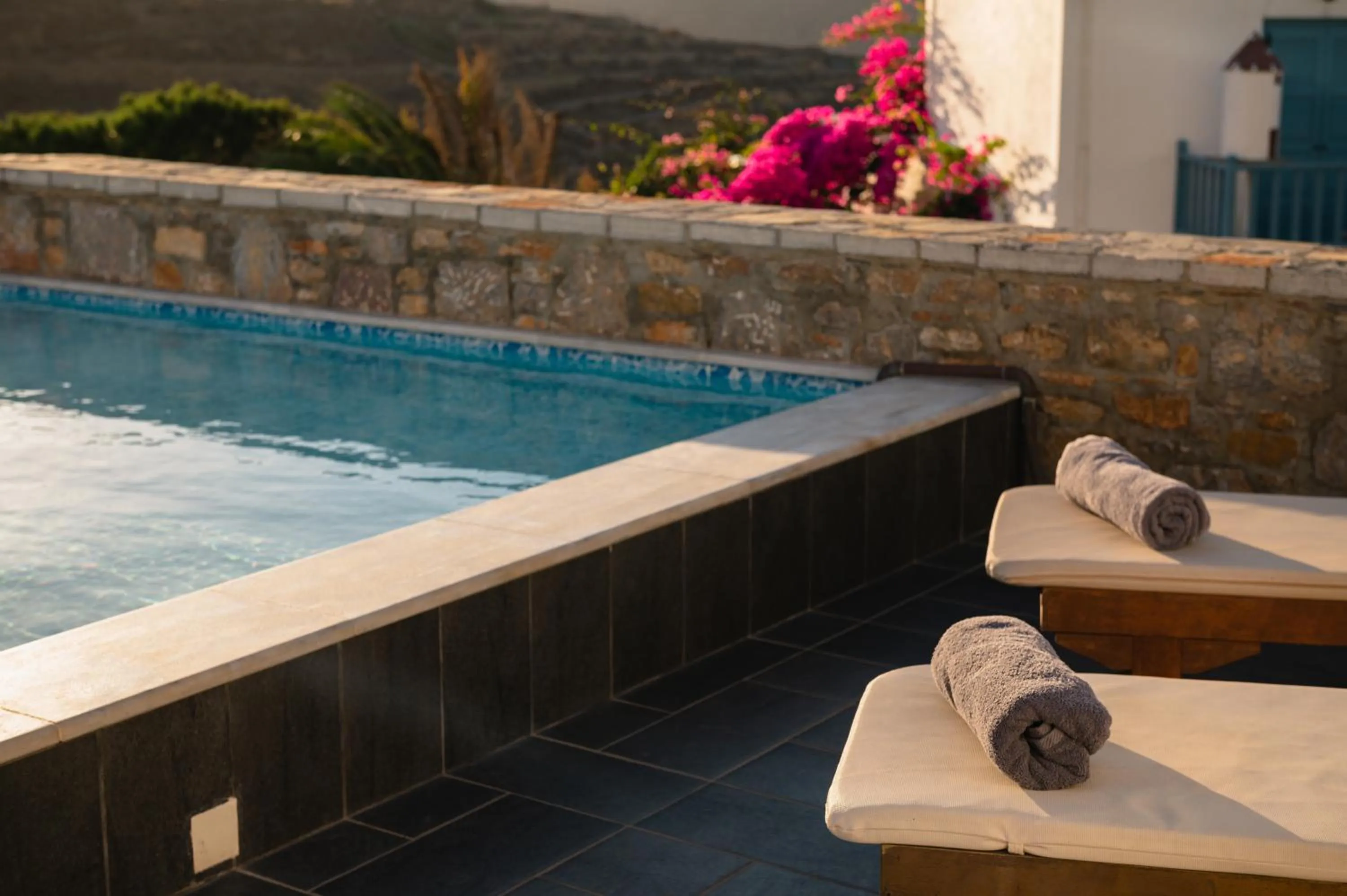 Natural landscape in Vigla Hotel