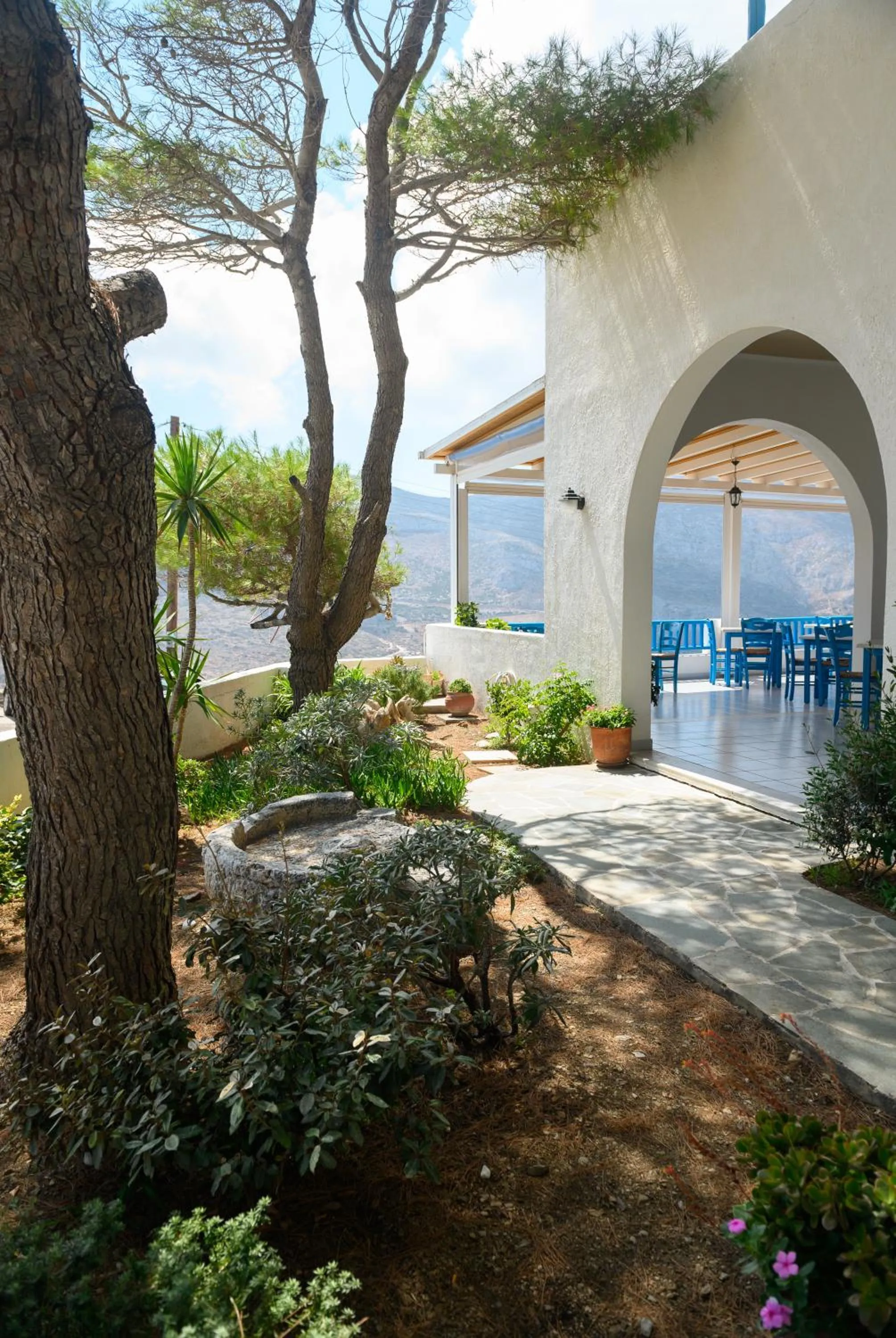 Property building in Vigla Hotel