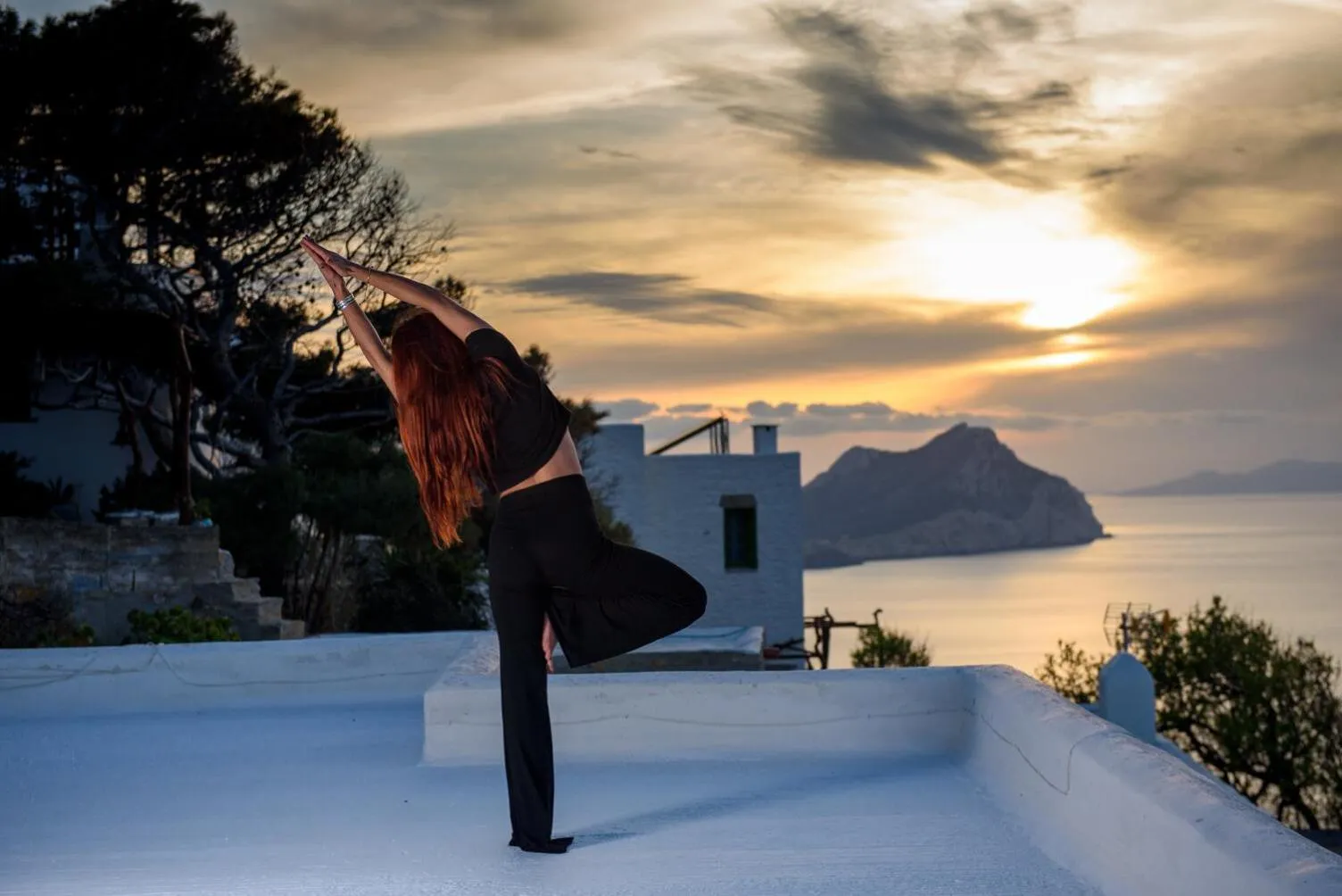 Fitness centre/facilities in Vigla Hotel