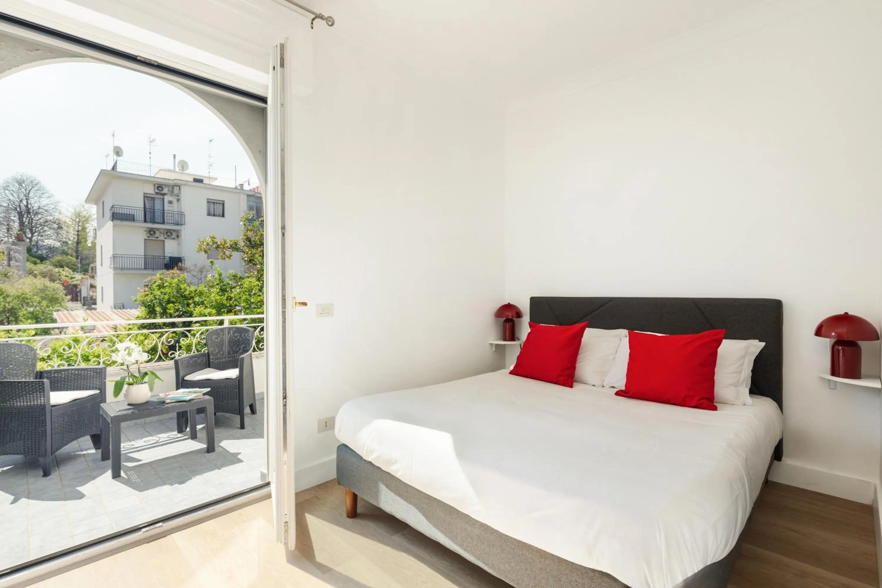 View (from property/room), Bed in YourHome - Villa Sorrento