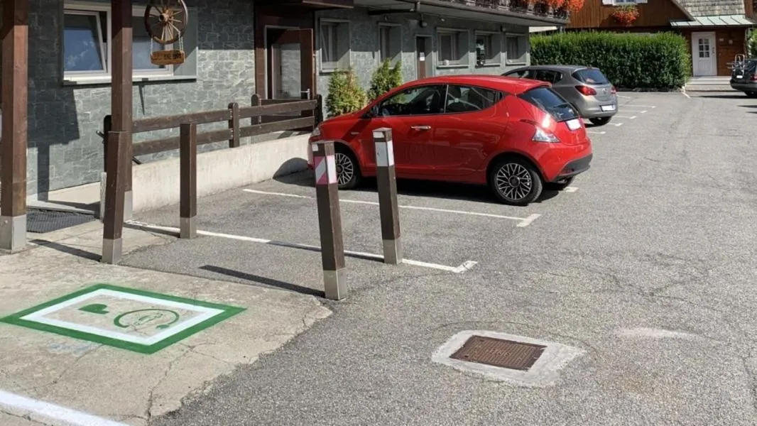 Parking in Hotel Larice Bianco