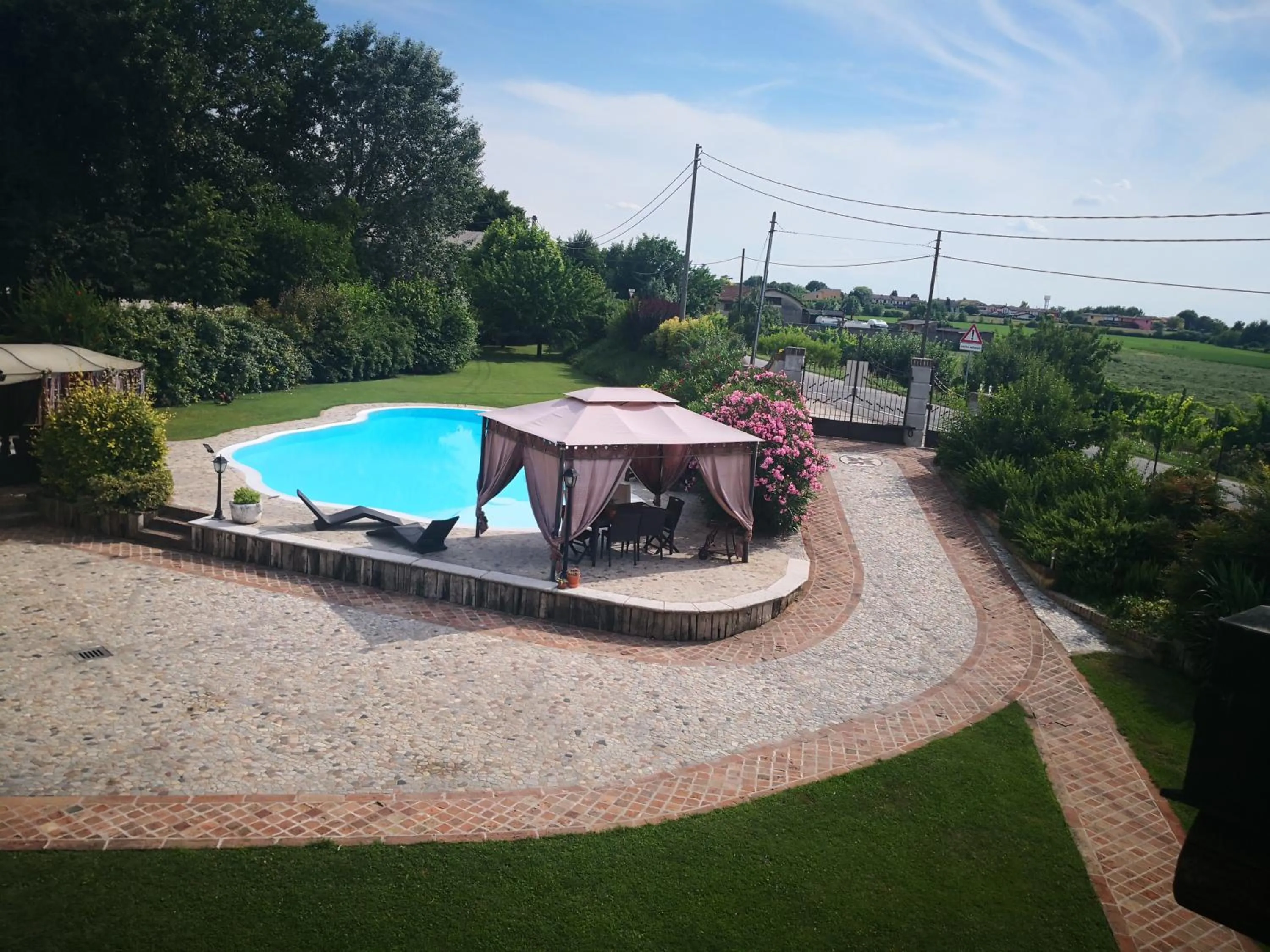 Swimming pool in B&B Il Martin Pescatore