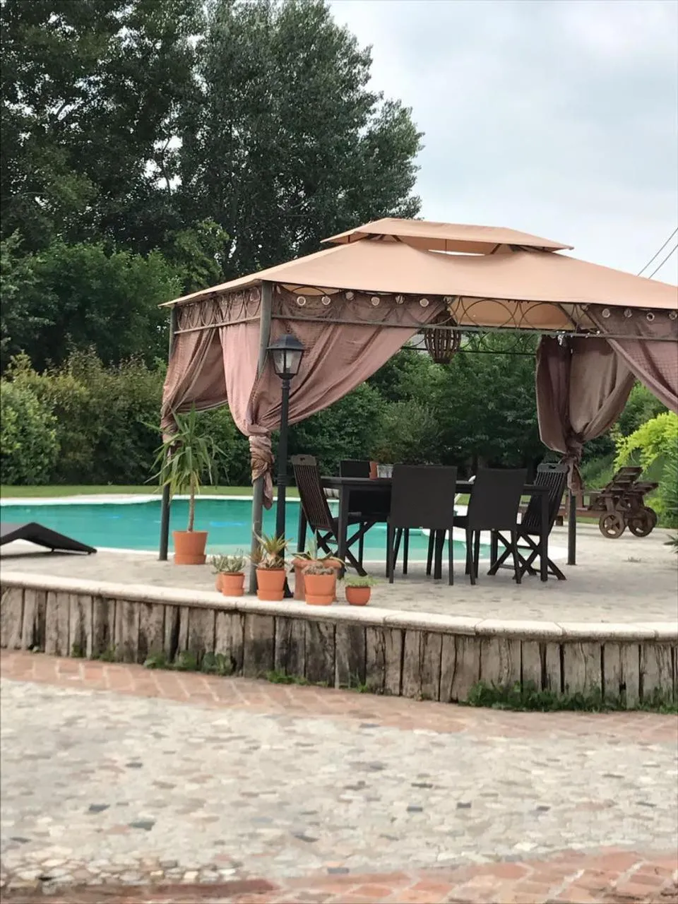 Garden in B&B Il Martin Pescatore