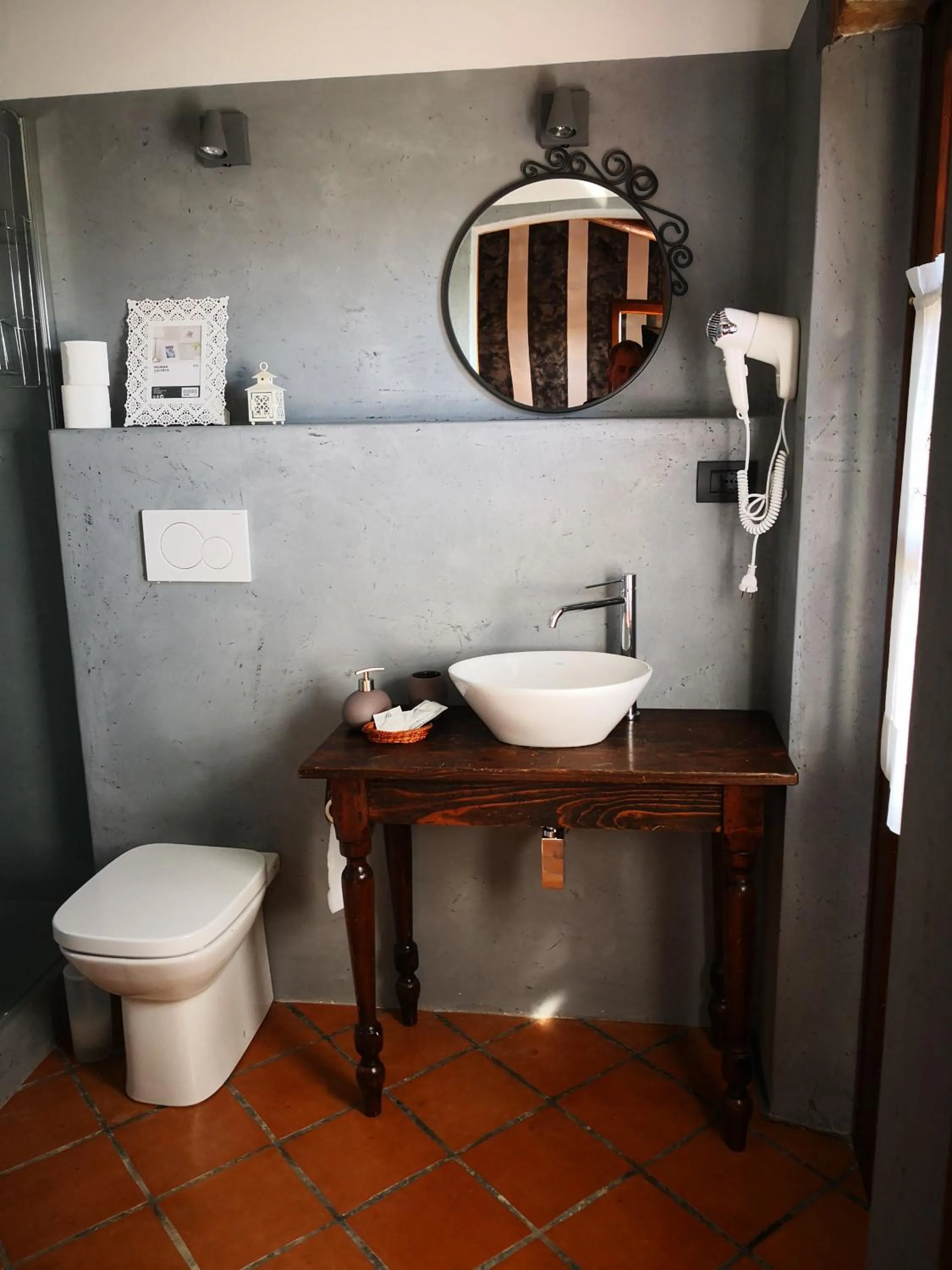 Bathroom in B&B Il Martin Pescatore