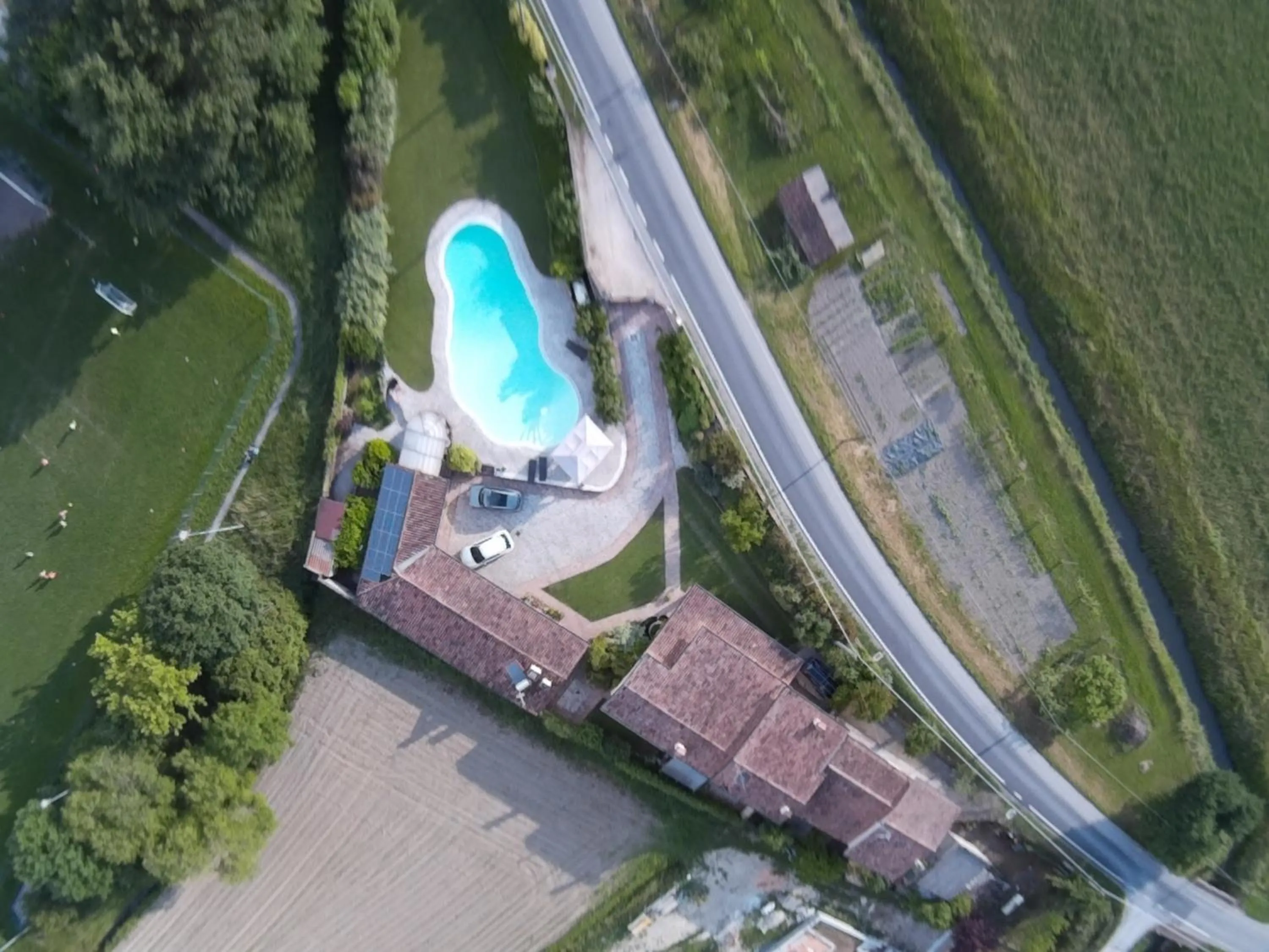 Bird's eye view in B&B Il Martin Pescatore