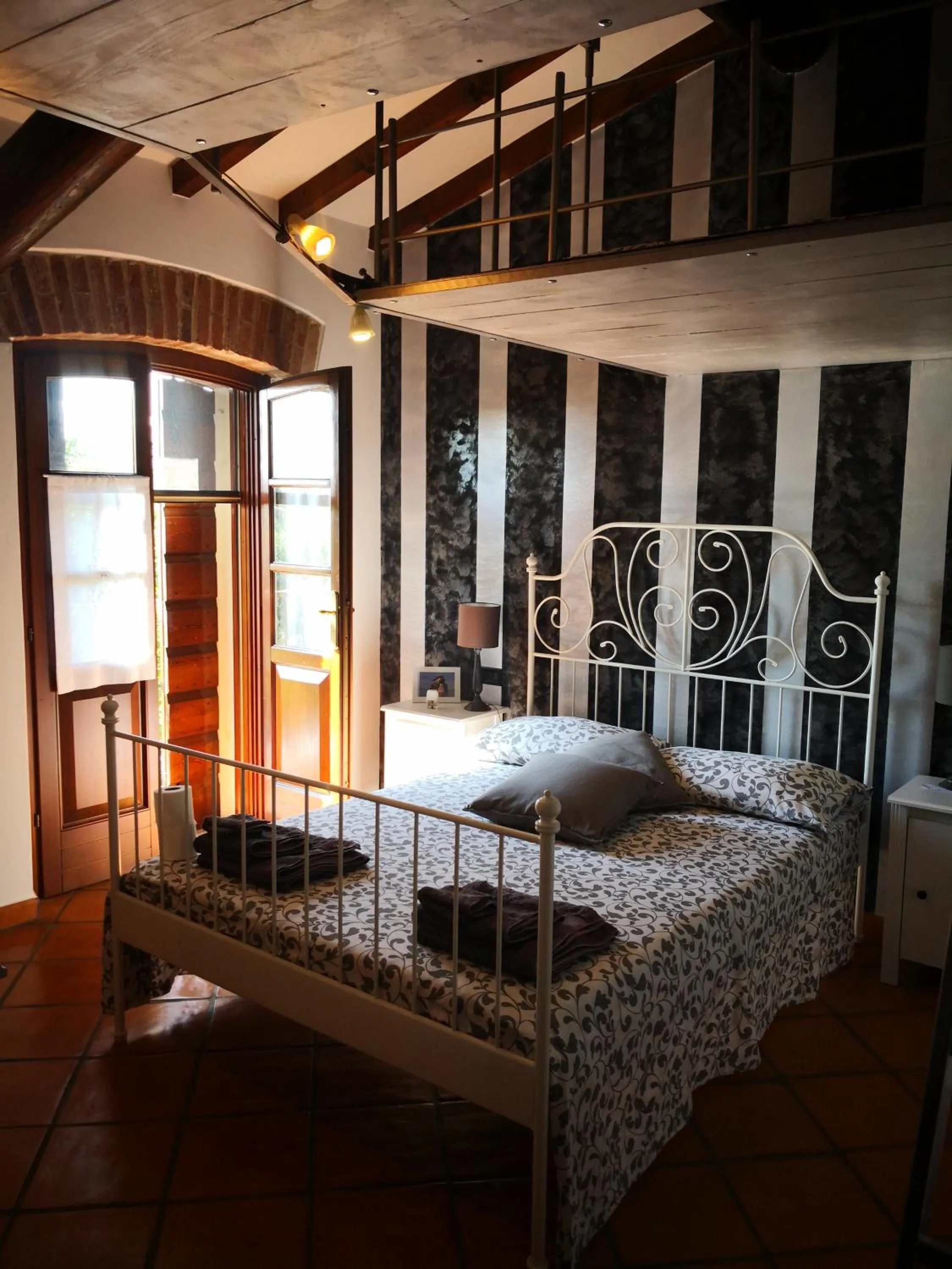Bed in B&B Il Martin Pescatore