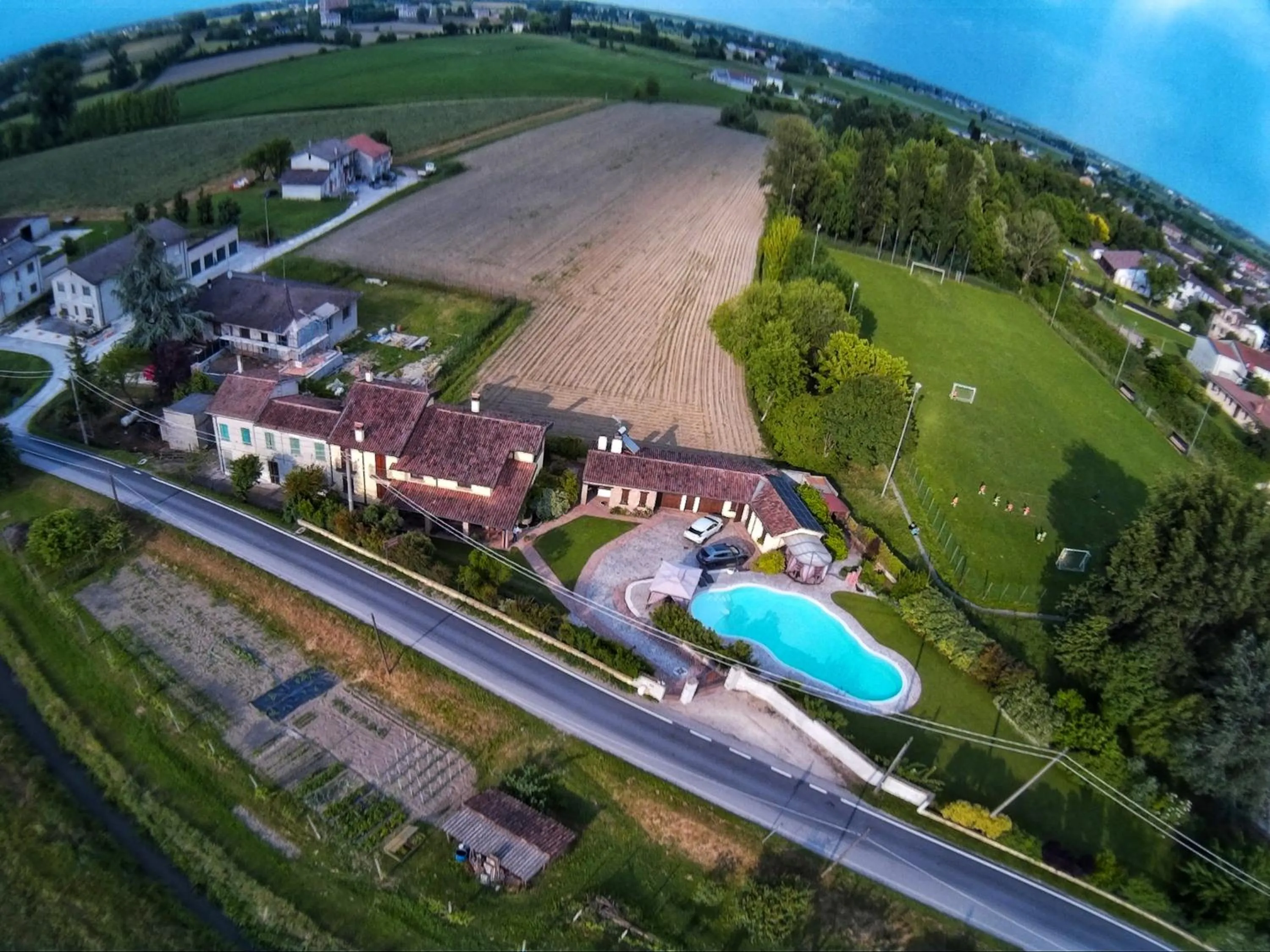 Bird's eye view in B&B Il Martin Pescatore