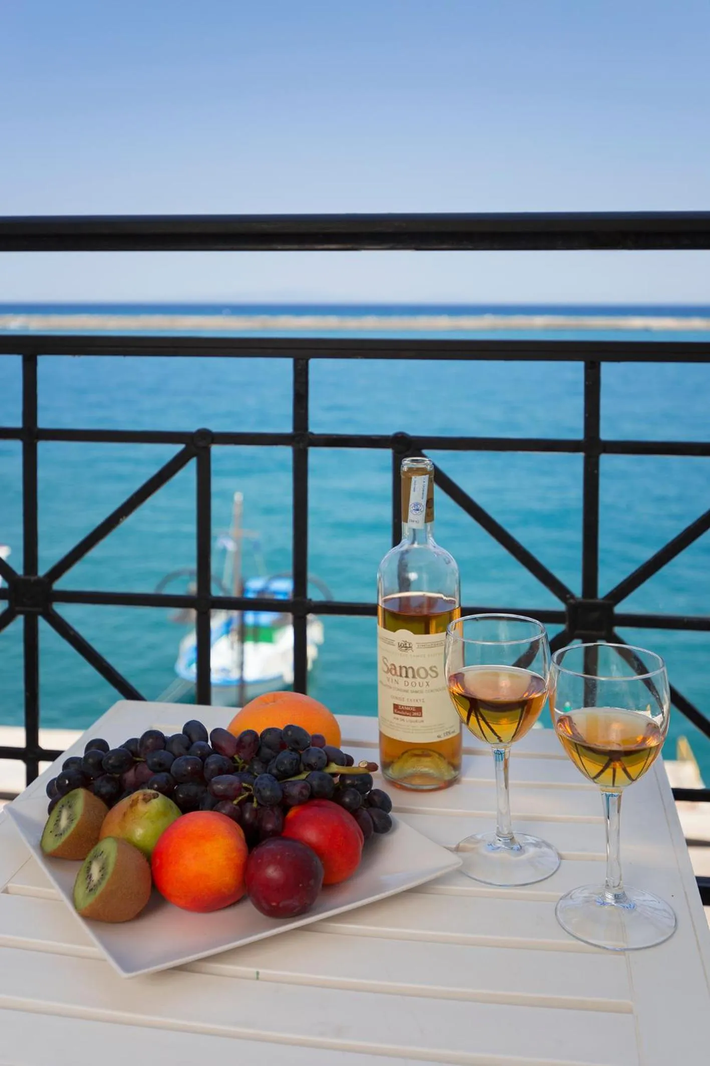 Balcony/Terrace in Samaina Port Hotel