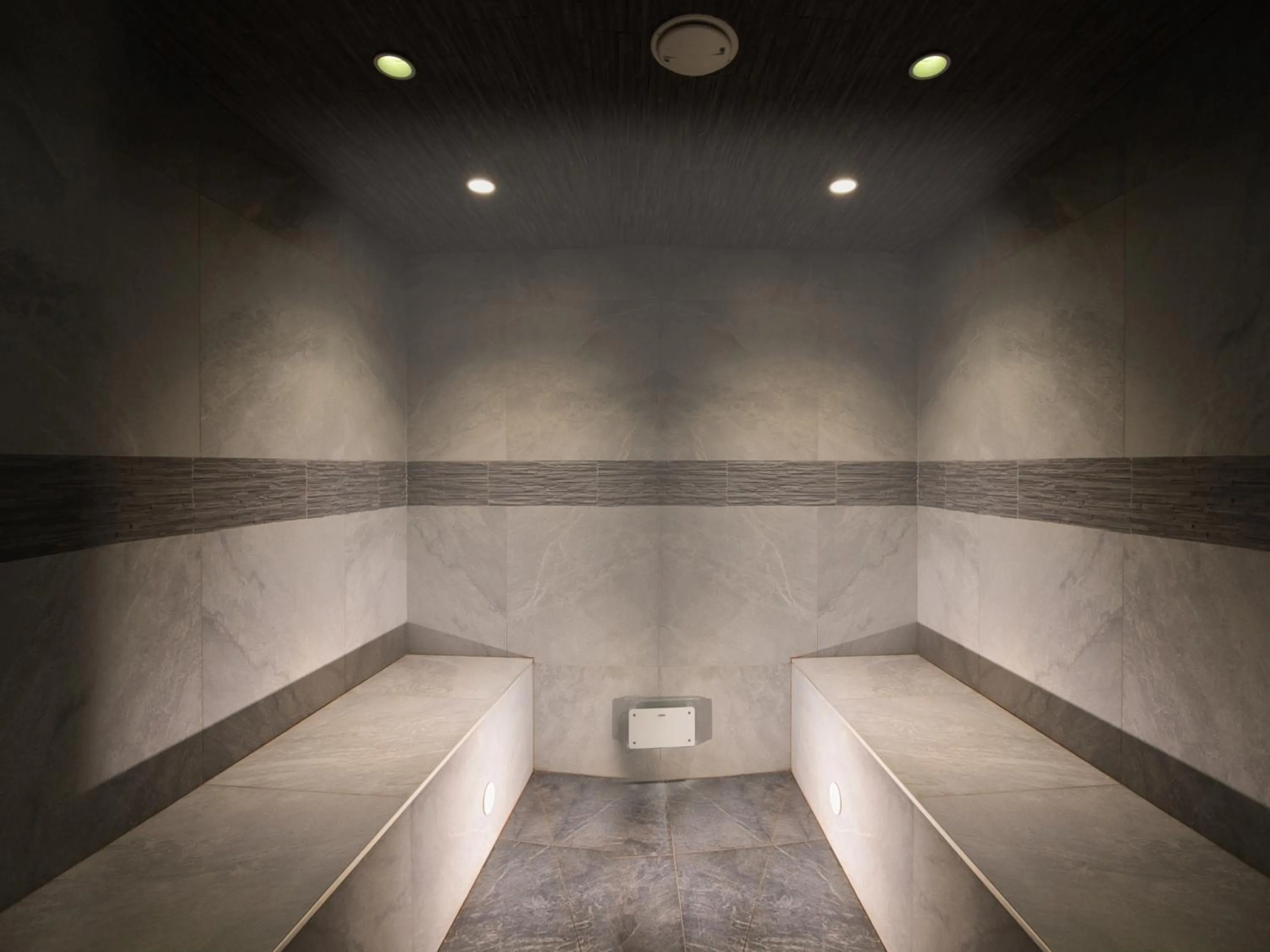 Steam room in La Table de Gustave