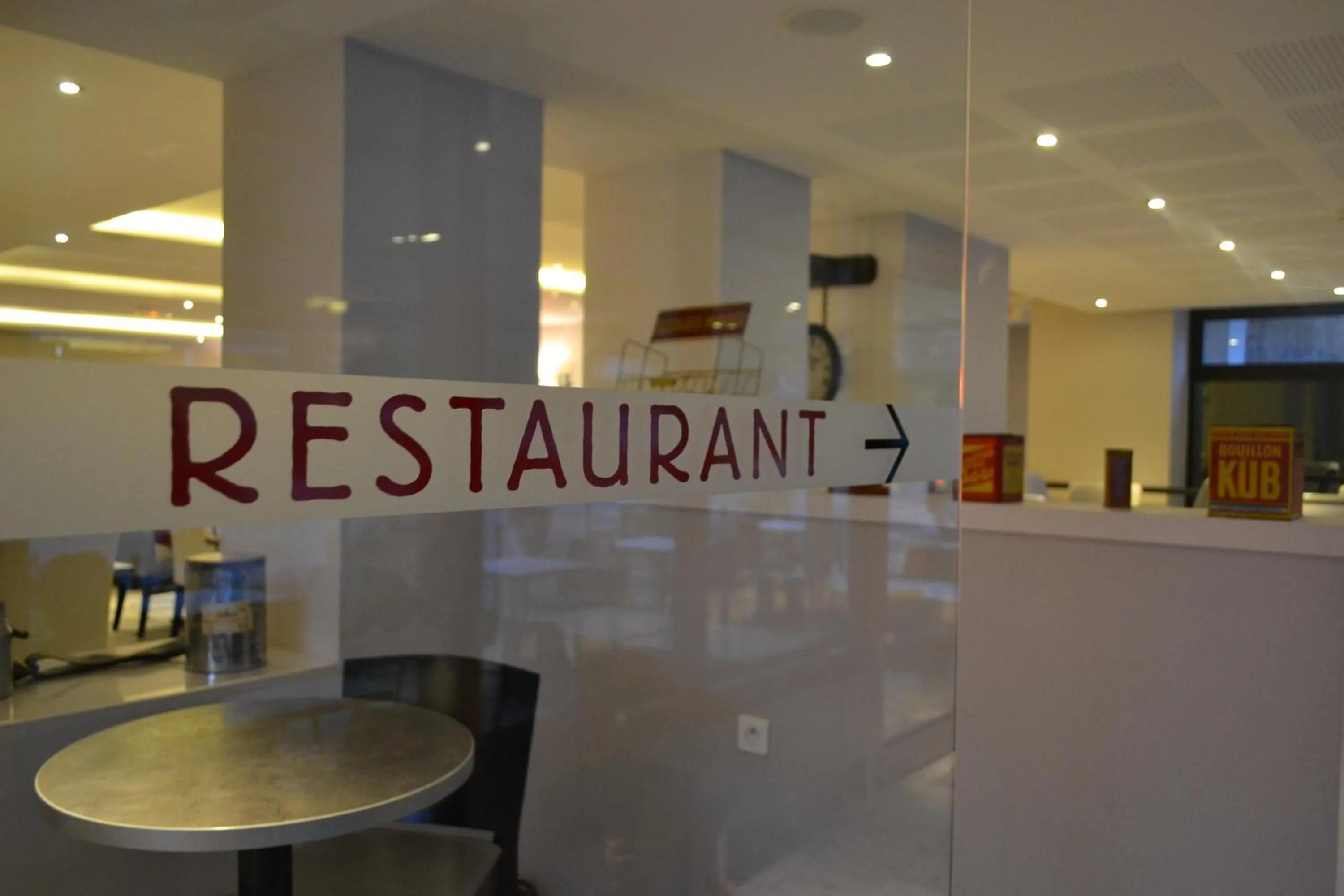 Lobby or reception in La Table de Gustave