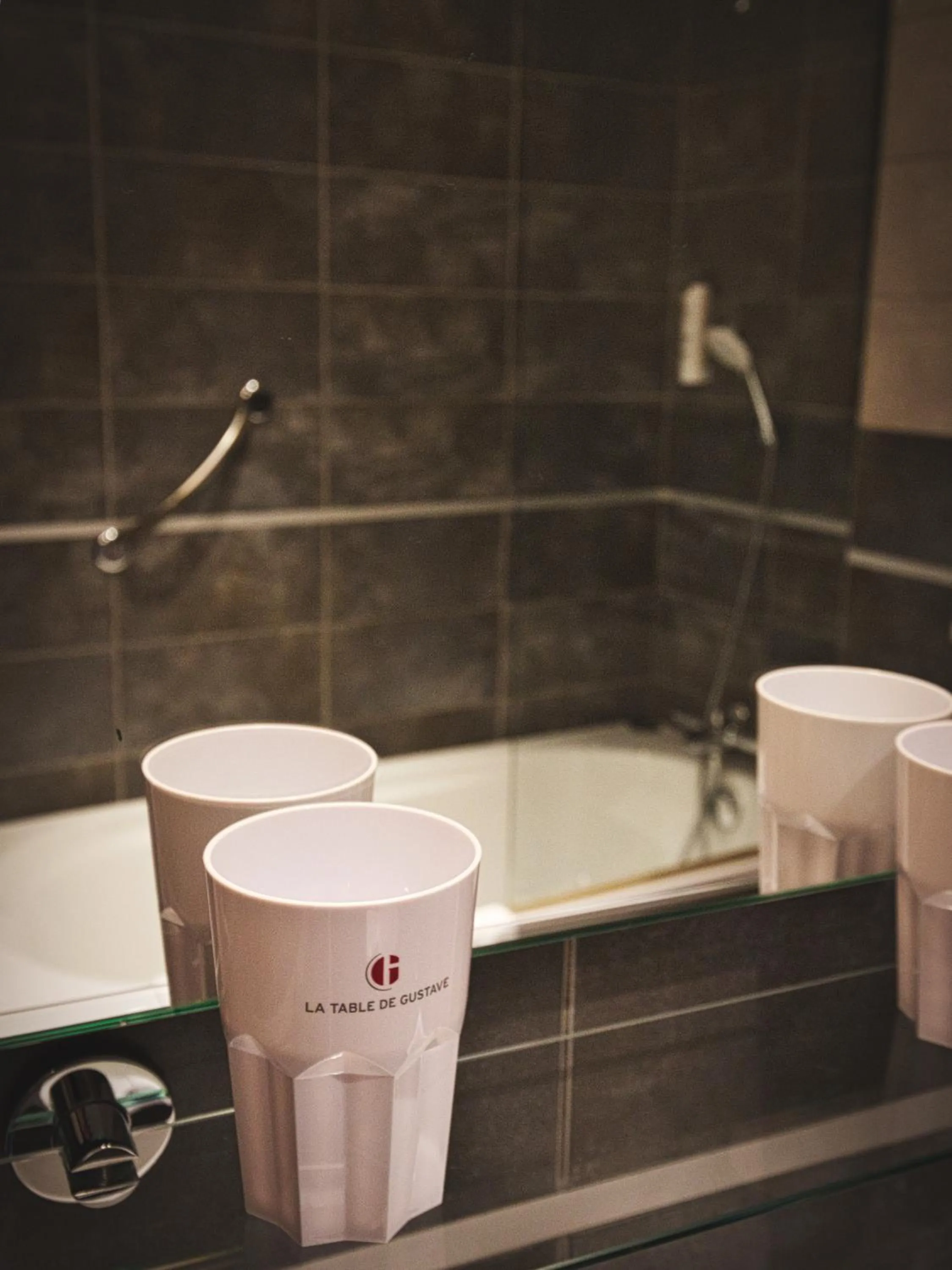 Bathroom in La Table de Gustave