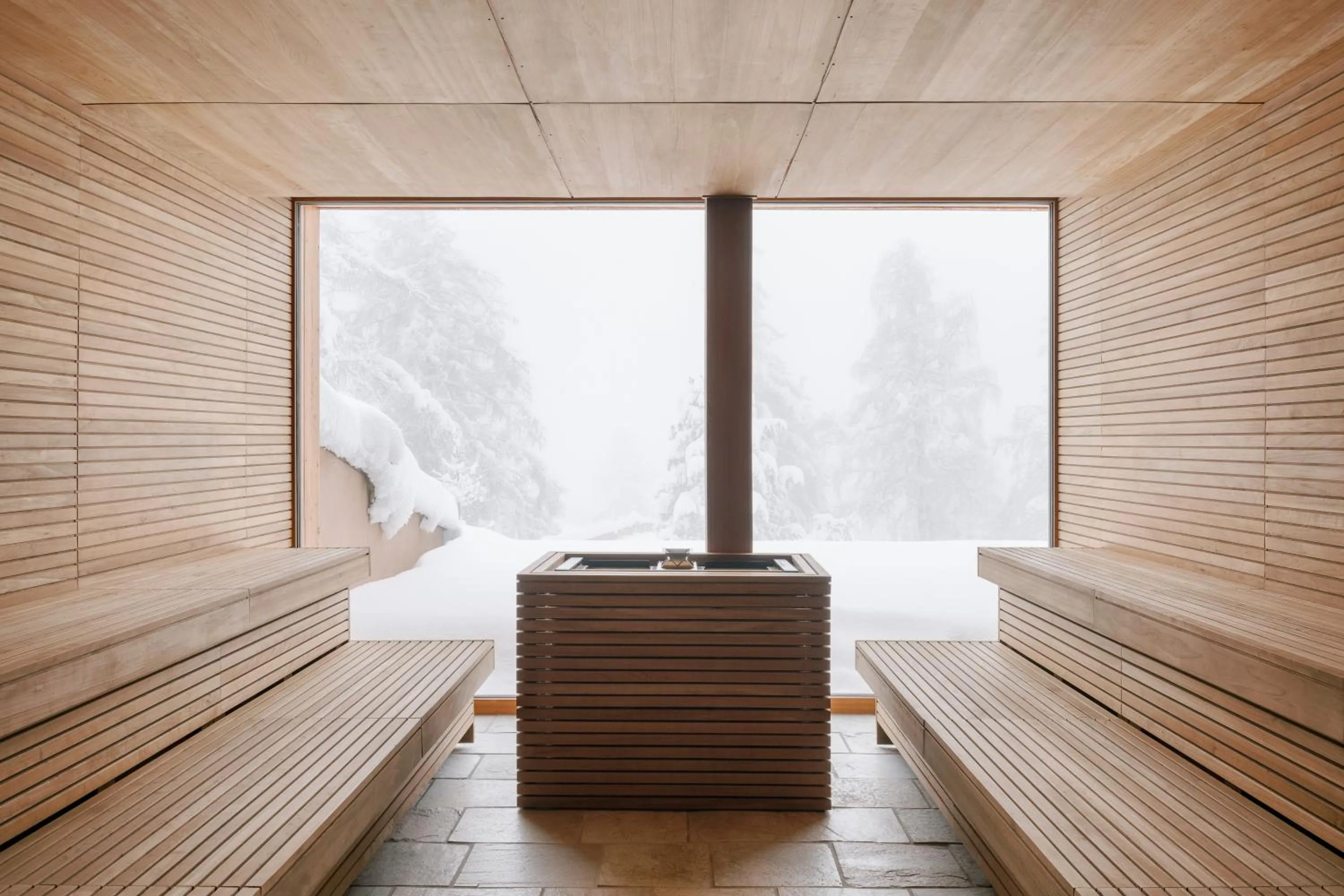 Sauna in Vigilius Mountain Resort