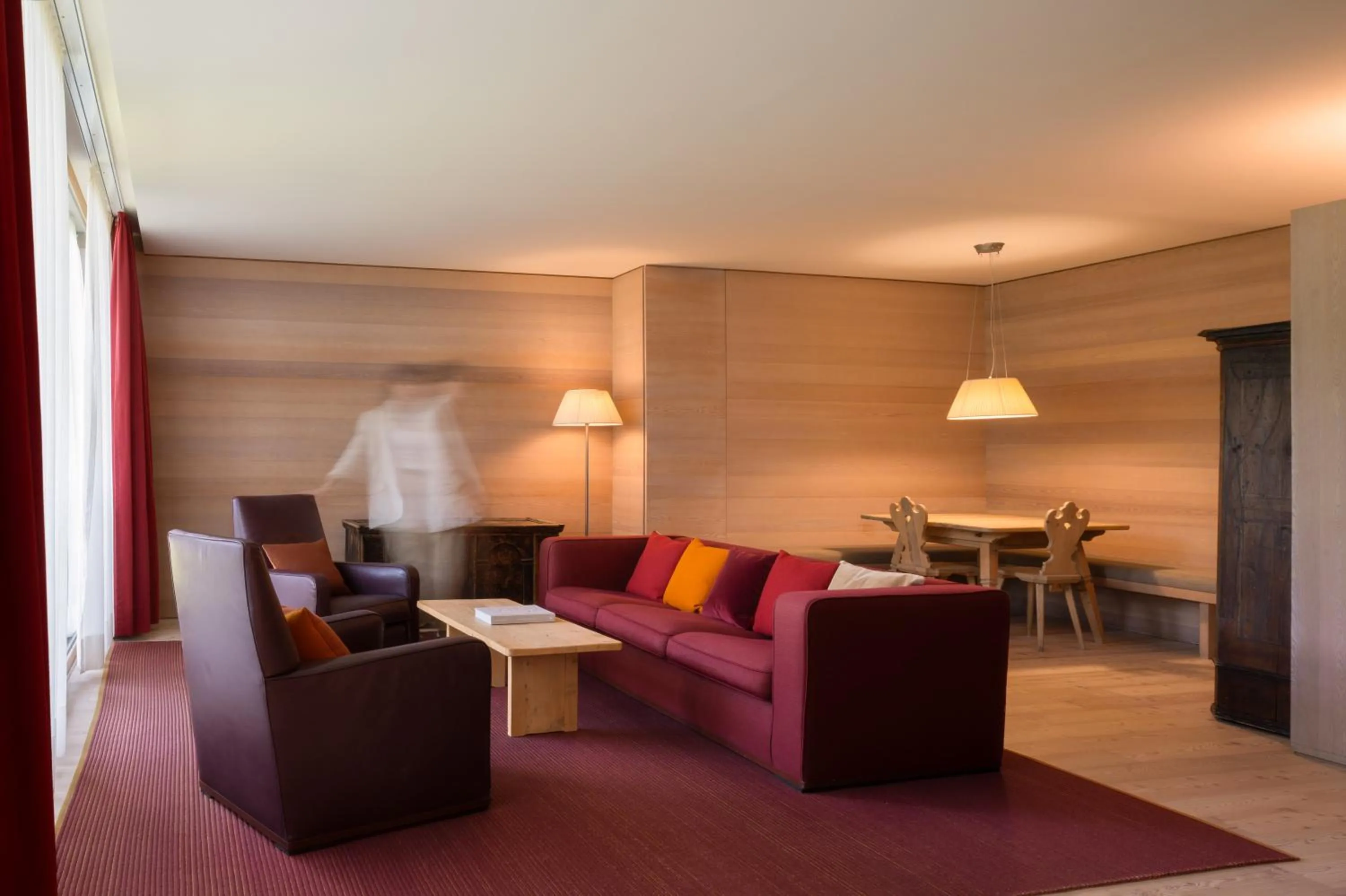 Bedroom in Vigilius Mountain Resort