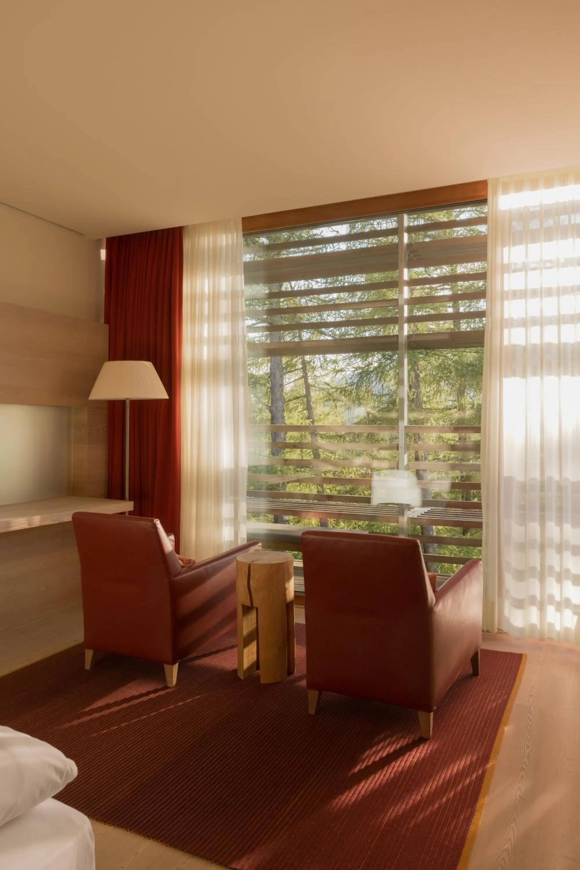 View (from property/room), Bed in Vigilius Mountain Resort