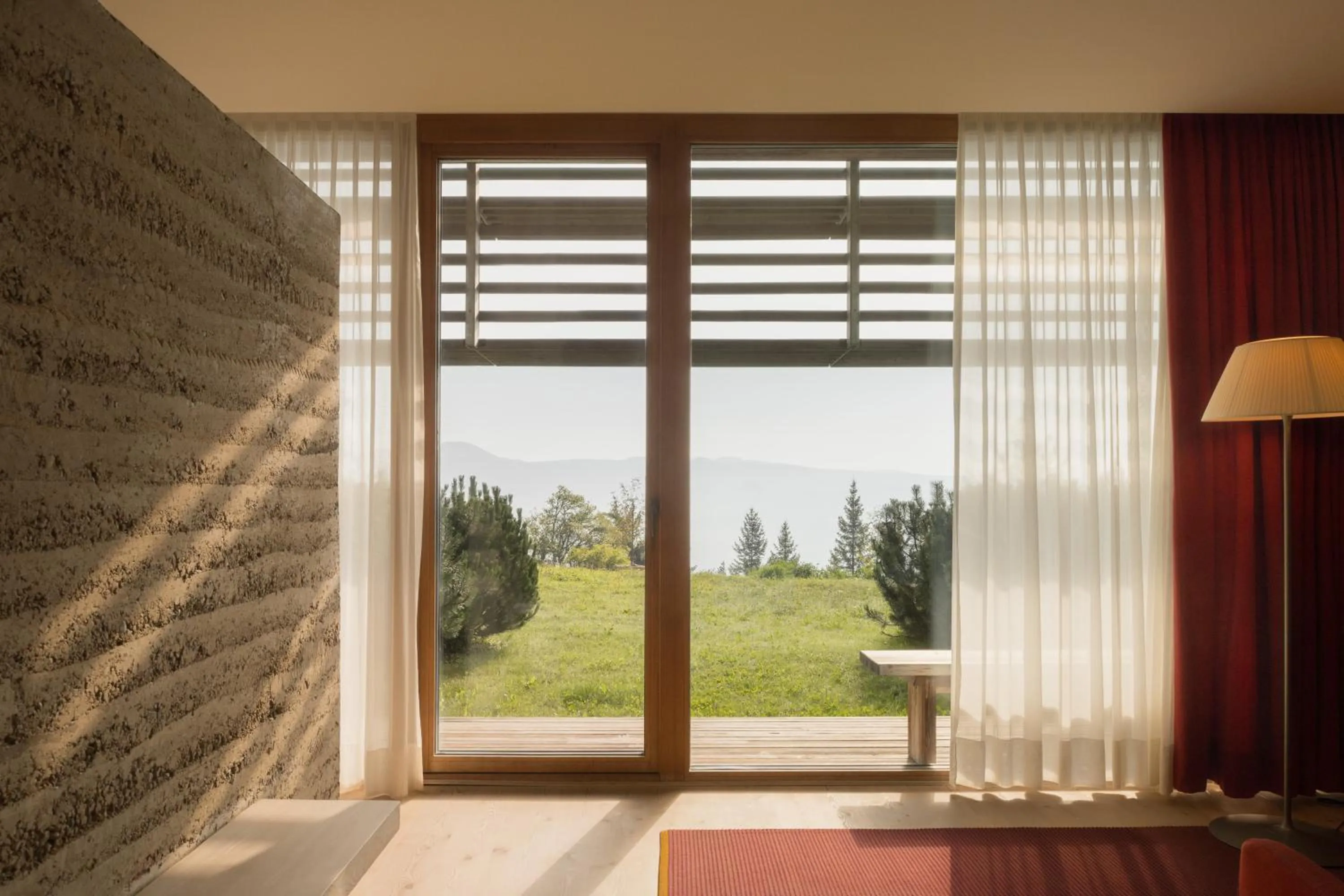 Bedroom in Vigilius Mountain Resort