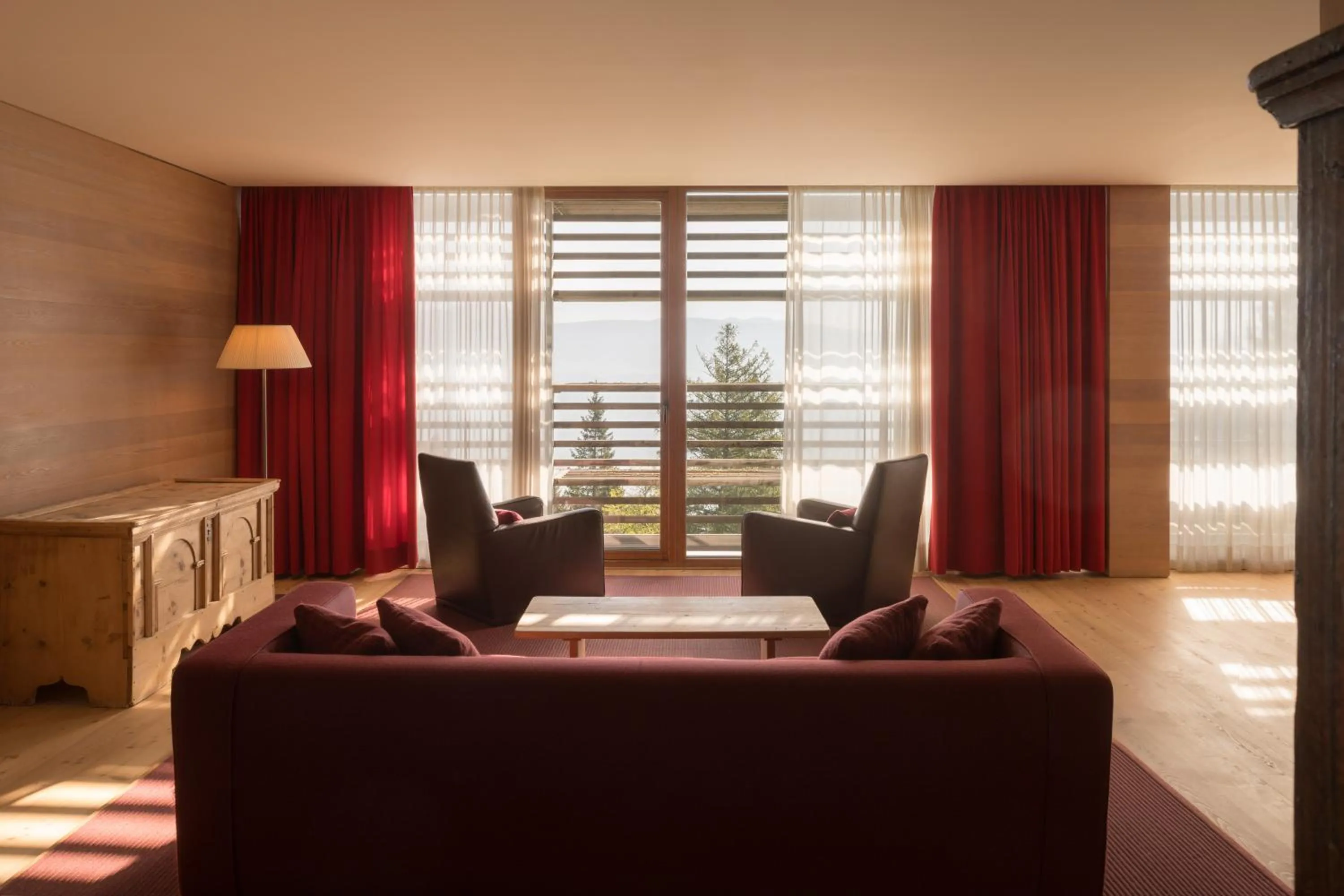 Bedroom in Vigilius Mountain Resort