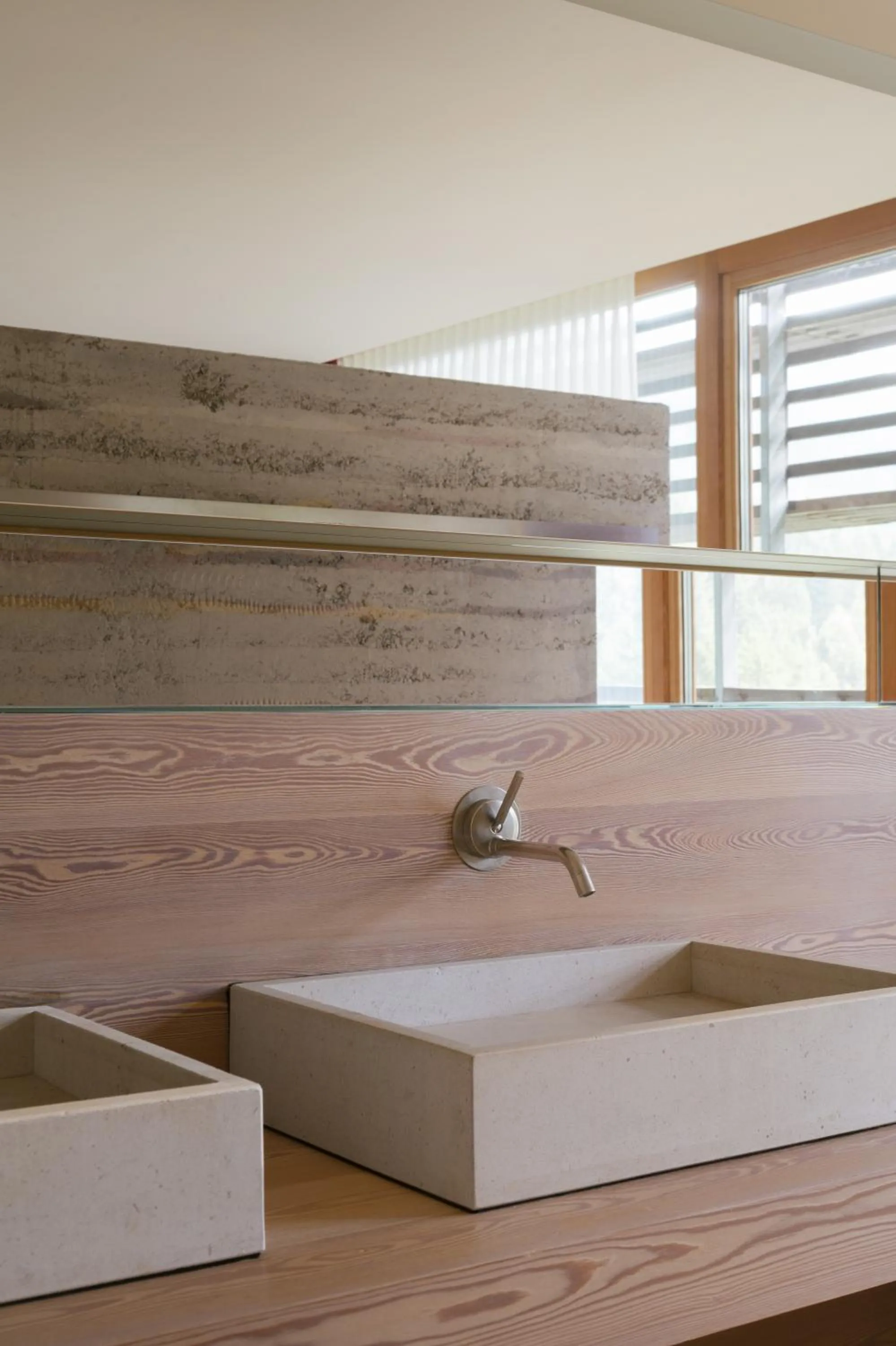 Bathroom in Vigilius Mountain Resort